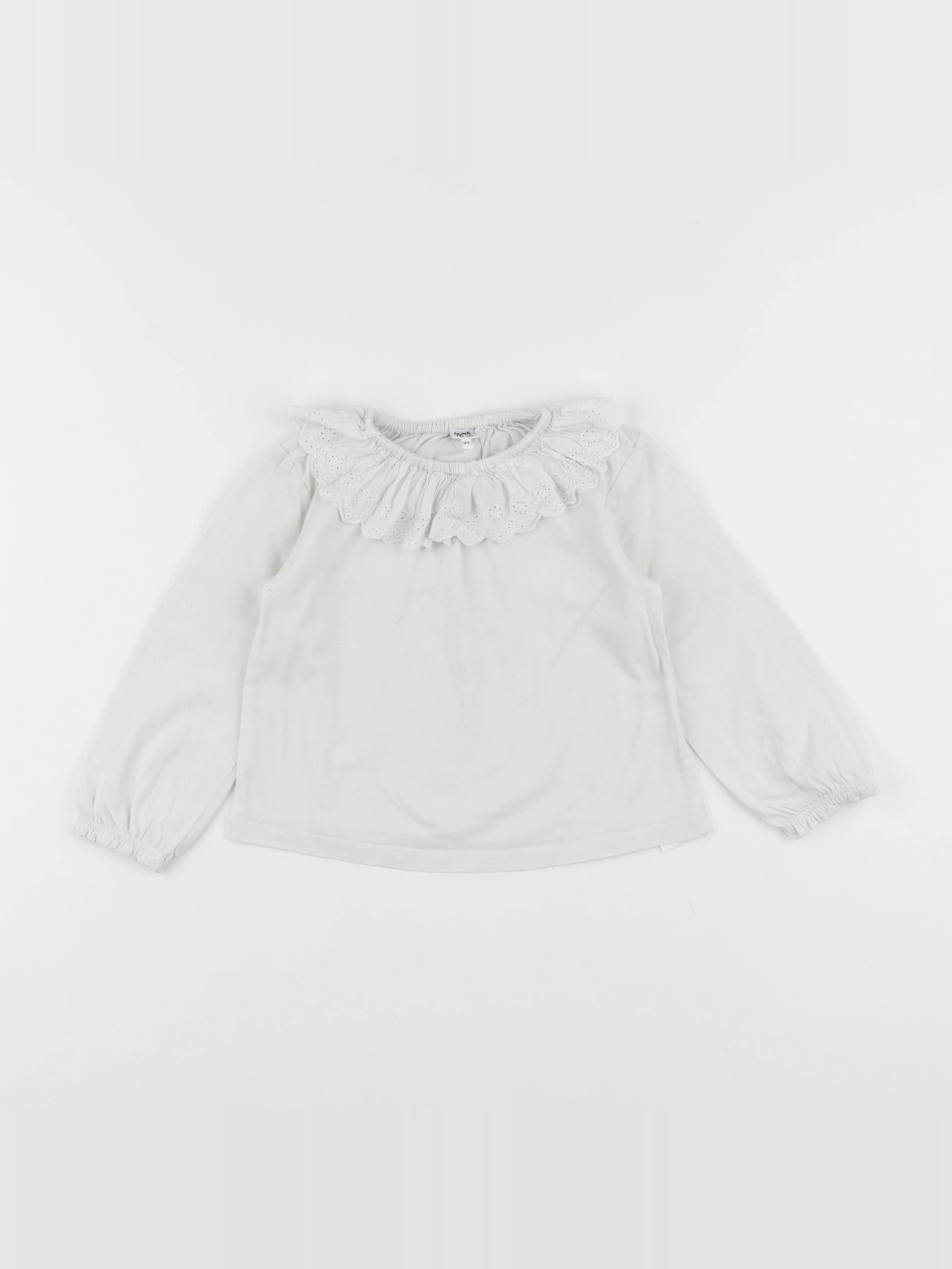 La Redoute - tee-shirt beige - 2 ans