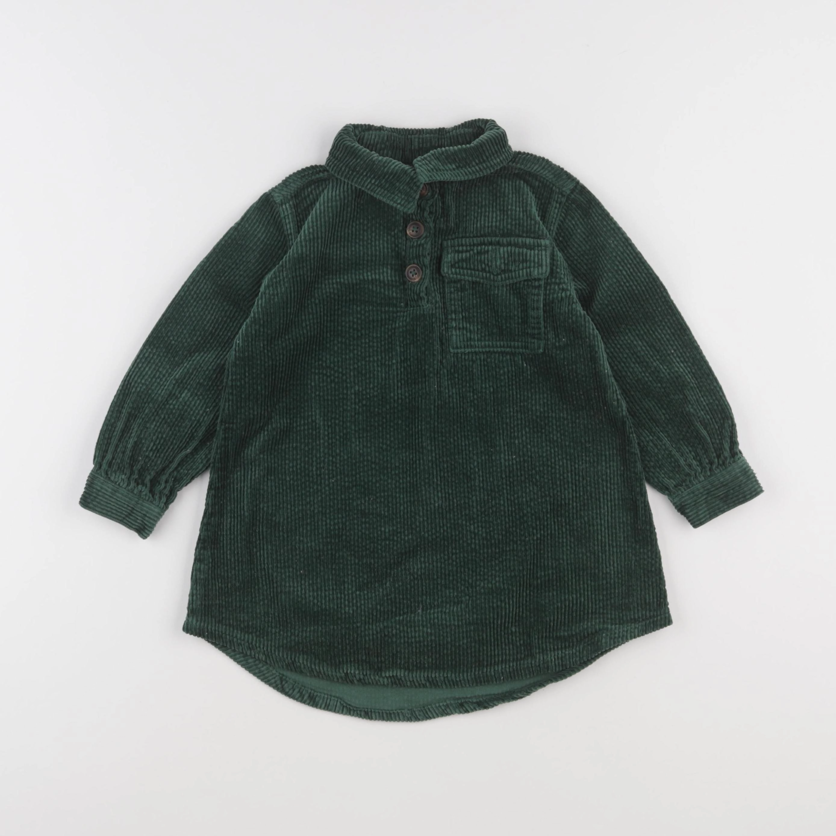Vertbaudet - robe vert - 3 ans