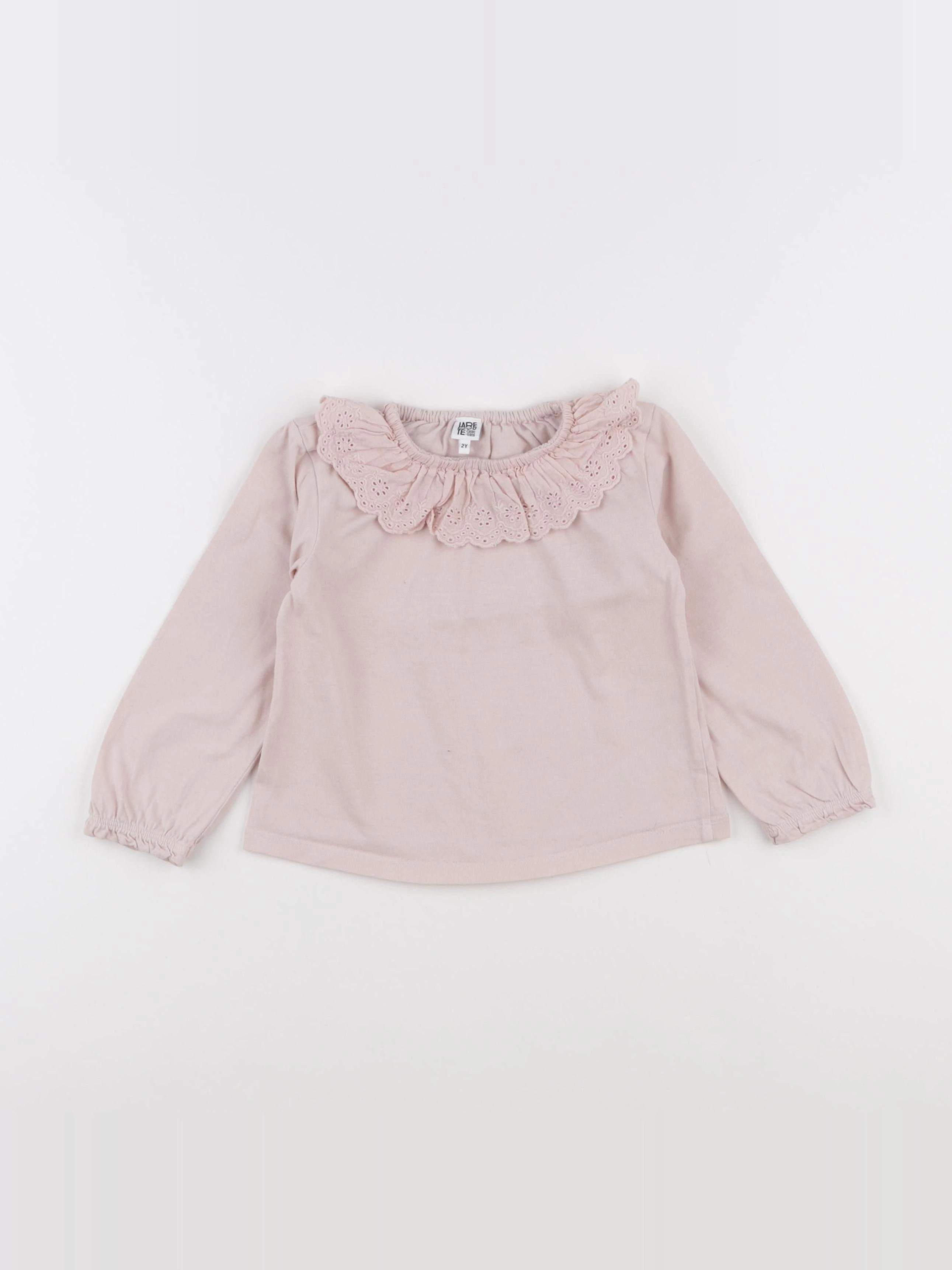 La Redoute - tee-shirt rose - 2 ans