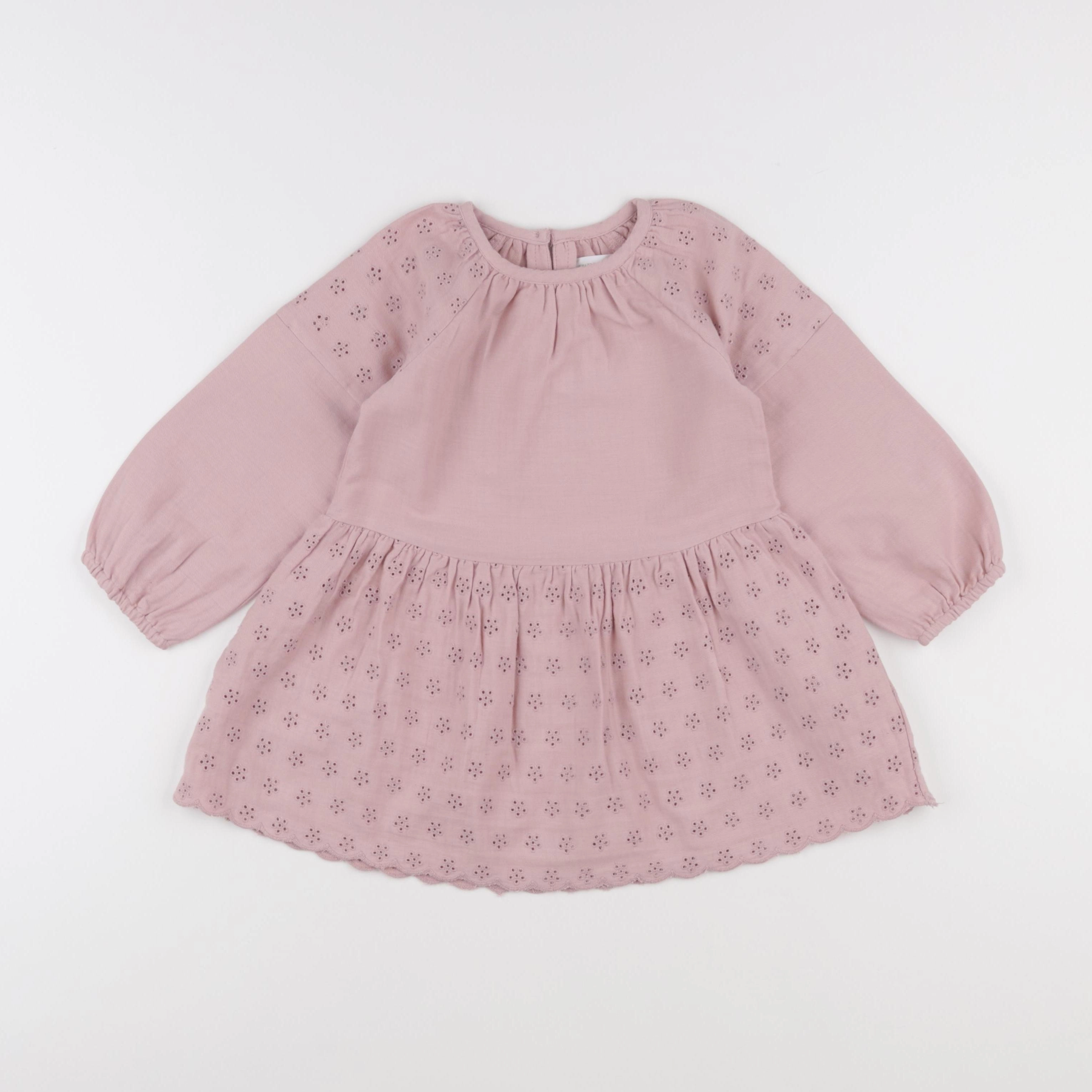 Zara - robe rose - 18/24 mois