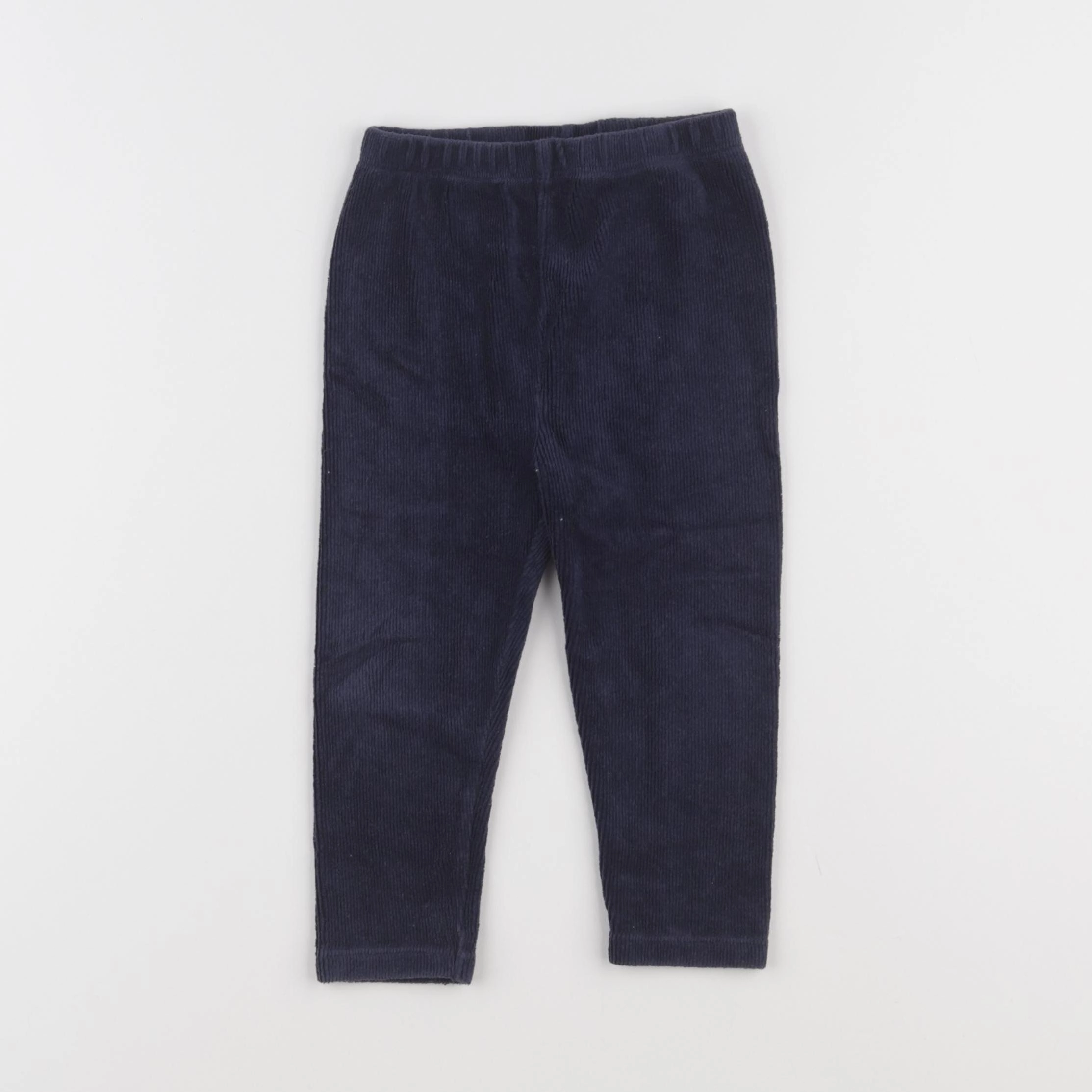 Vertbaudet - legging bleu - 24 mois