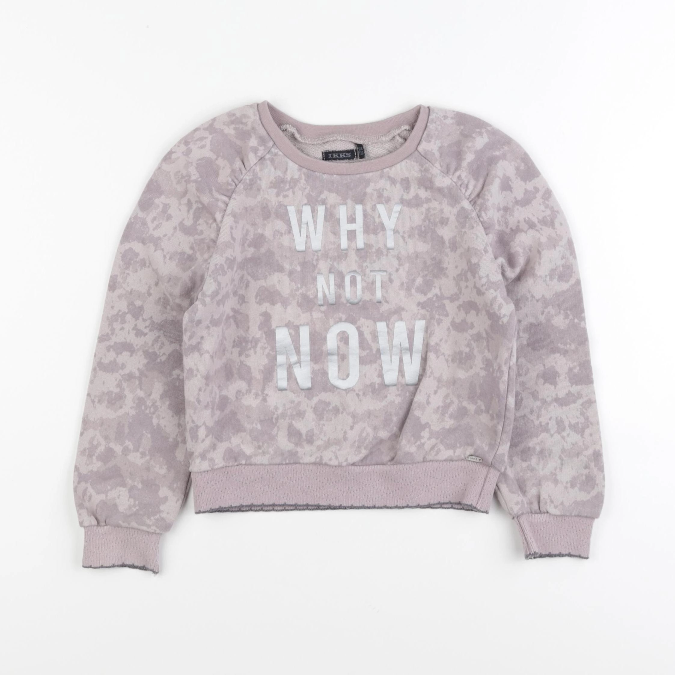 IKKS - sweat violet - 5 ans