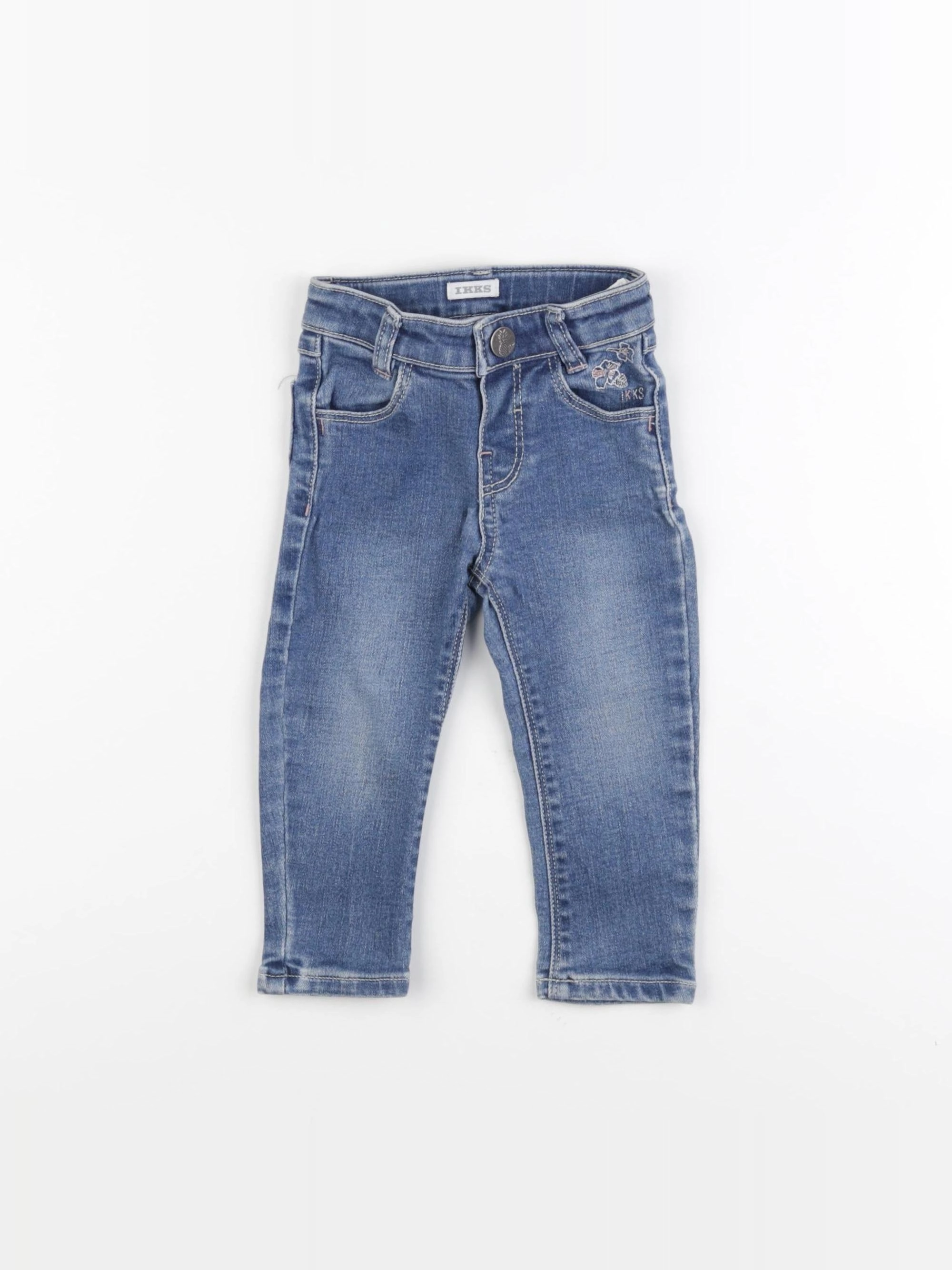 IKKS - jean bleu - 12 mois