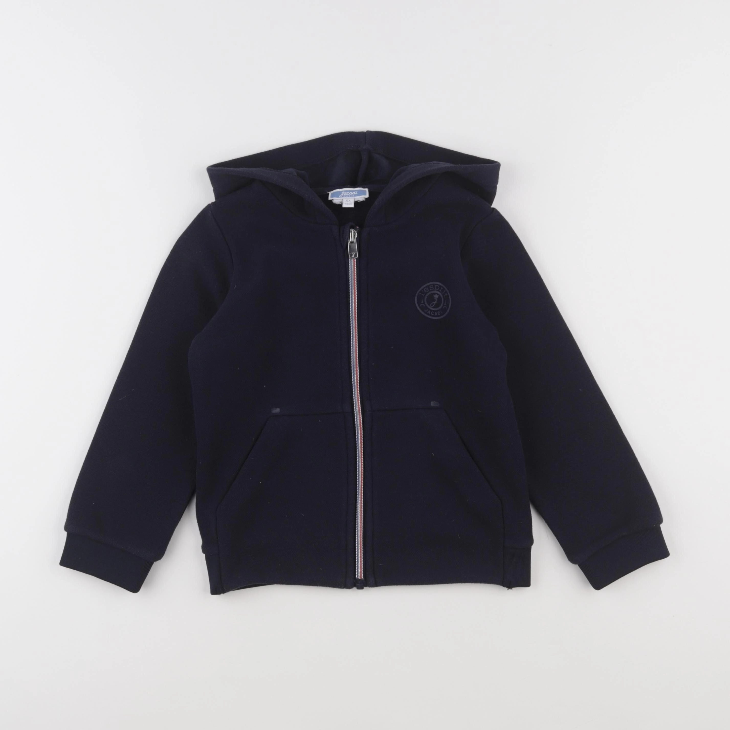 Jacadi - veste doublé bleu - 6 ans