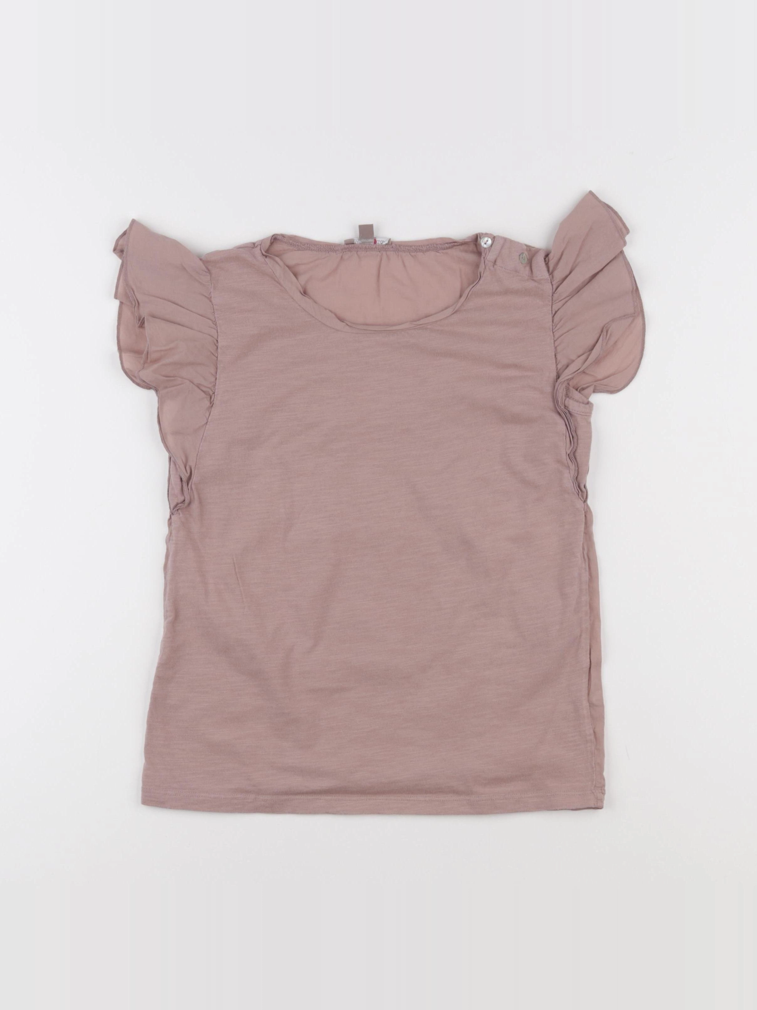 Emile et Ida - tee-shirt marron - 8 ans