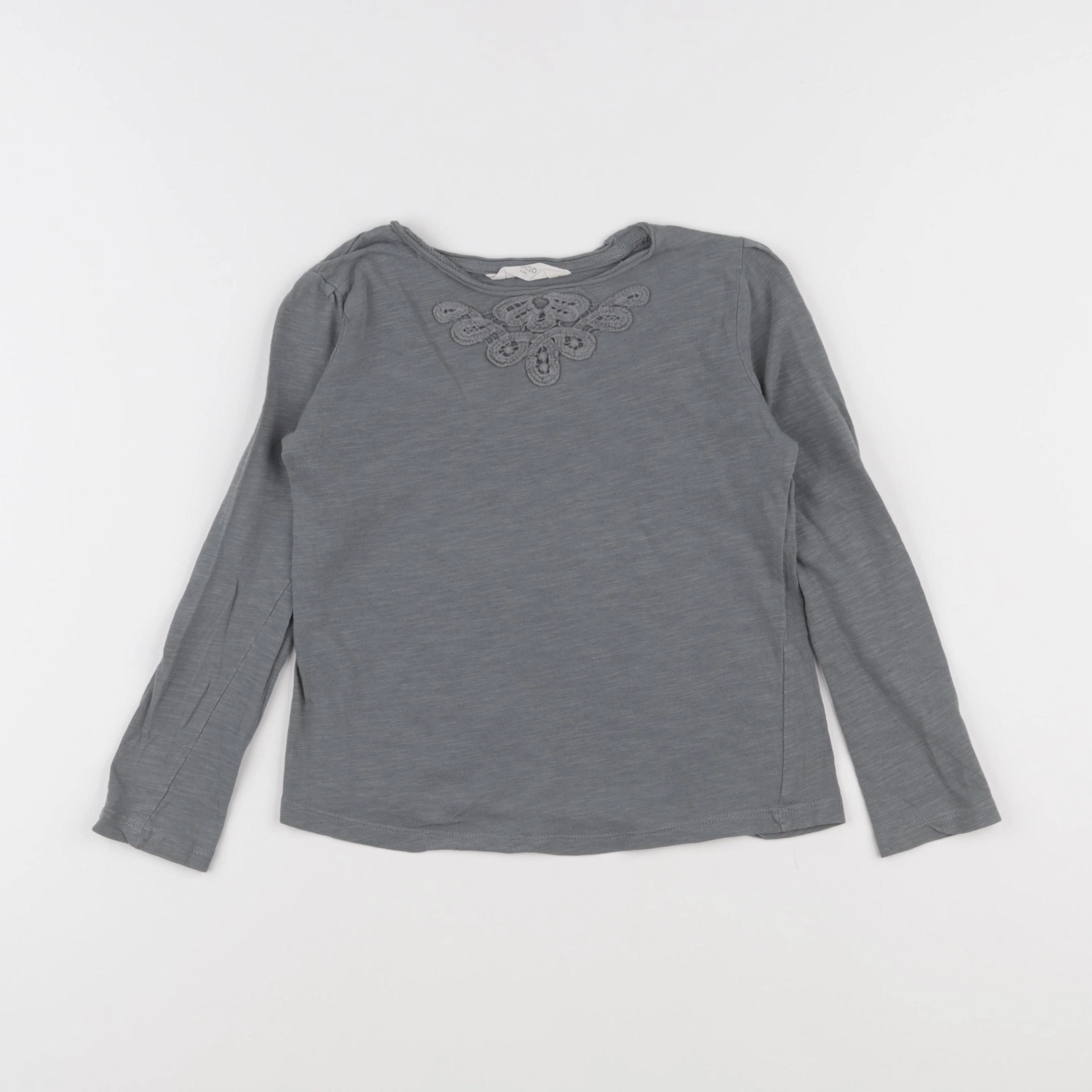 Mango - tee-shirt vert - 5/6 ans