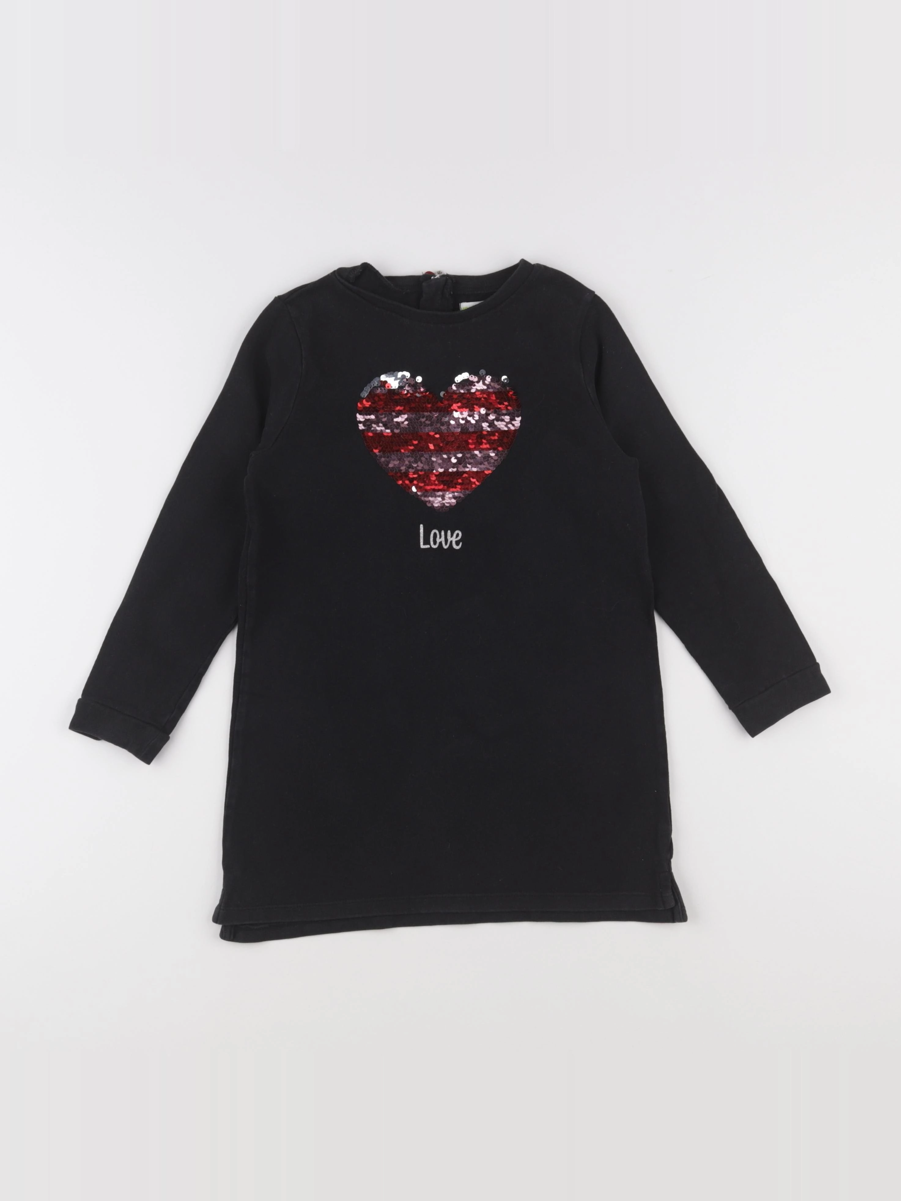 Vertbaudet - robe noir - 7 ans