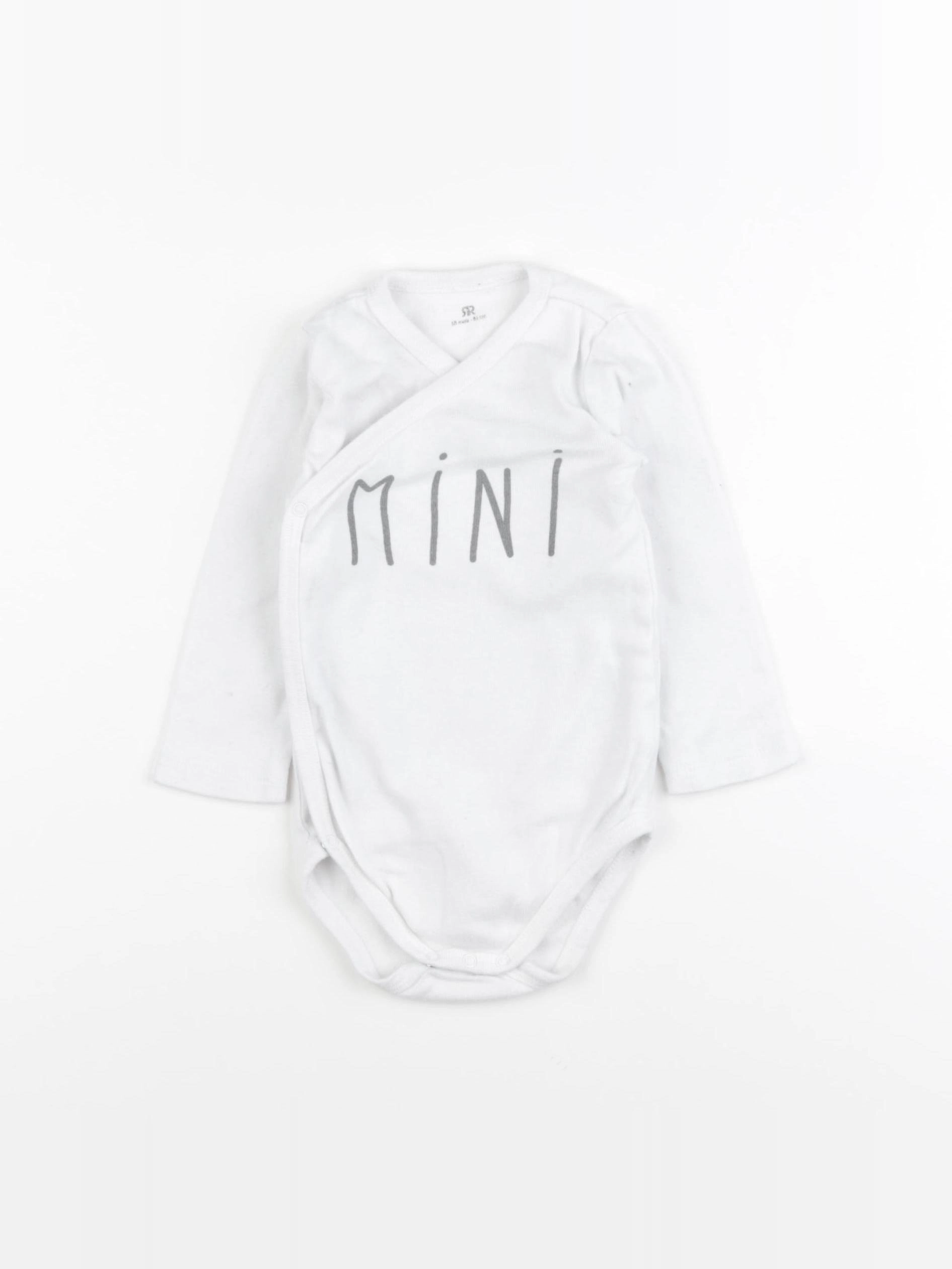 La Redoute - body blanc - 18 mois