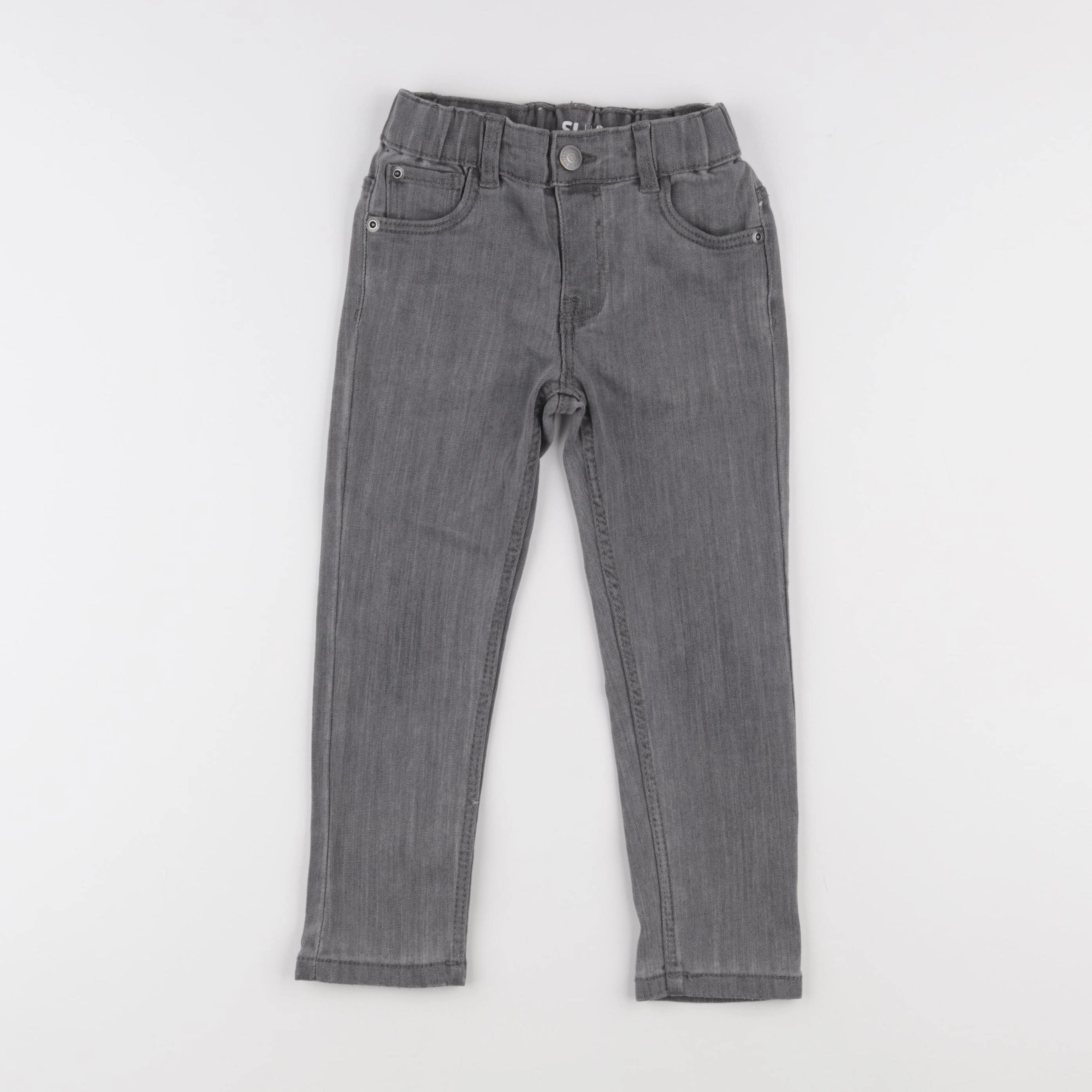 Vertbaudet - jean gris - 4 ans
