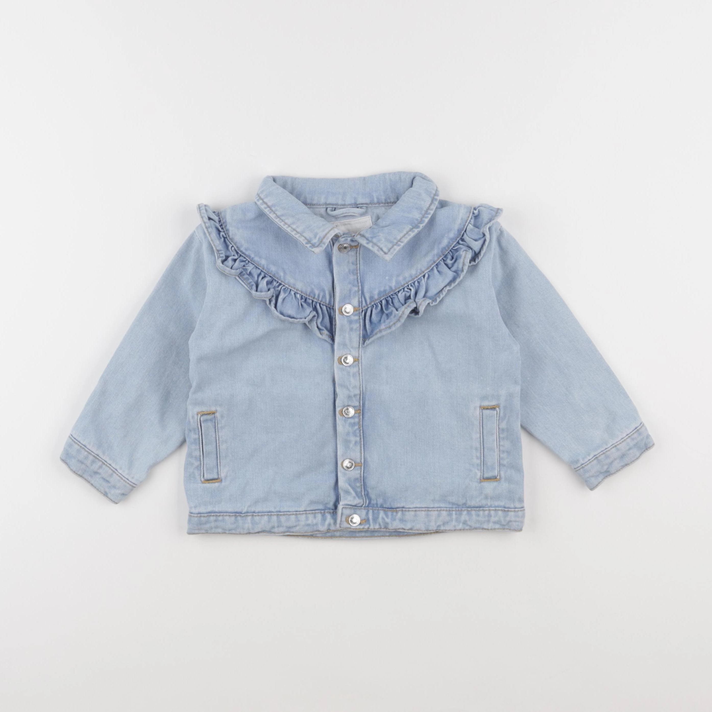 Vertbaudet - veste bleu - 24 mois