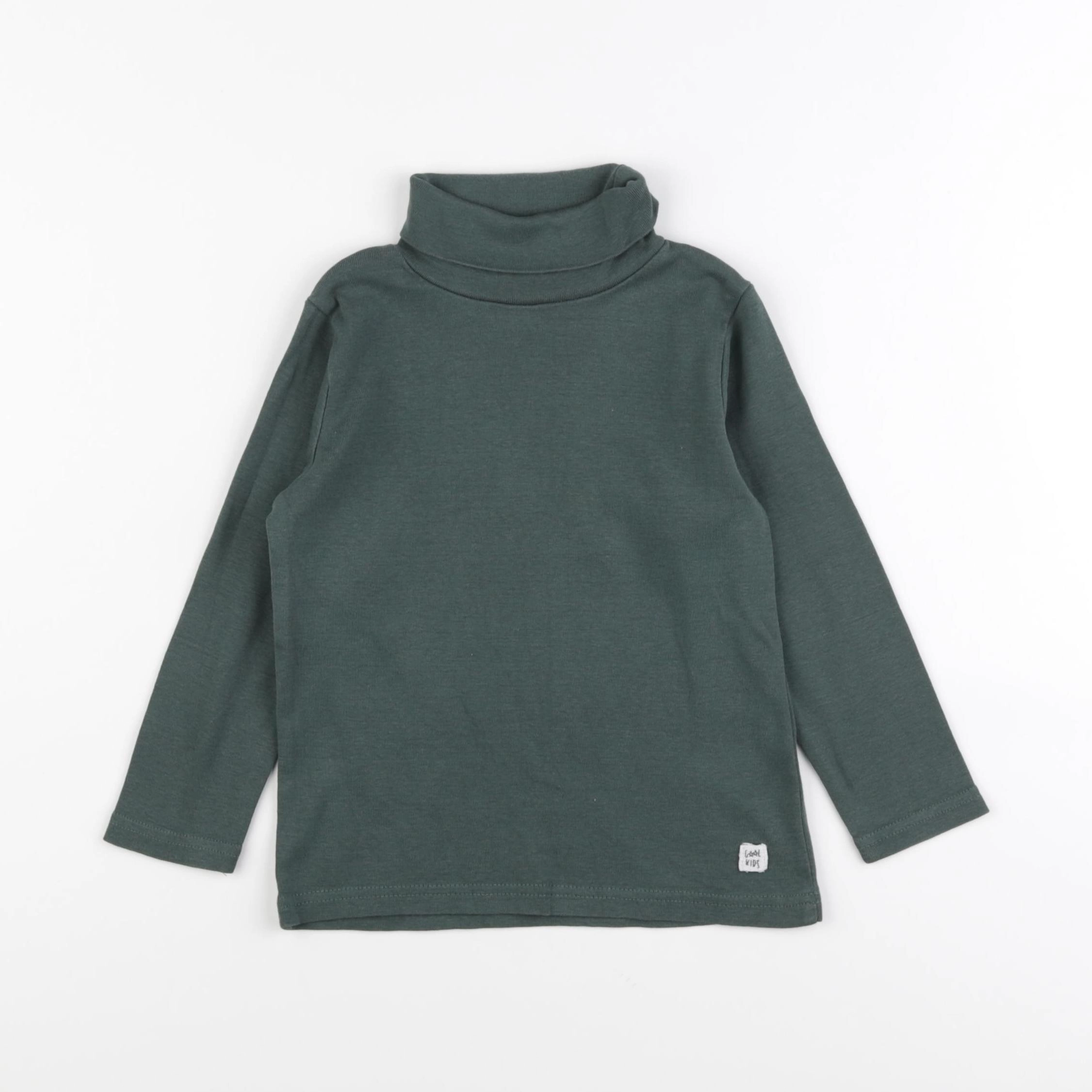 Vertbaudet - sous-pull vert - 5 ans