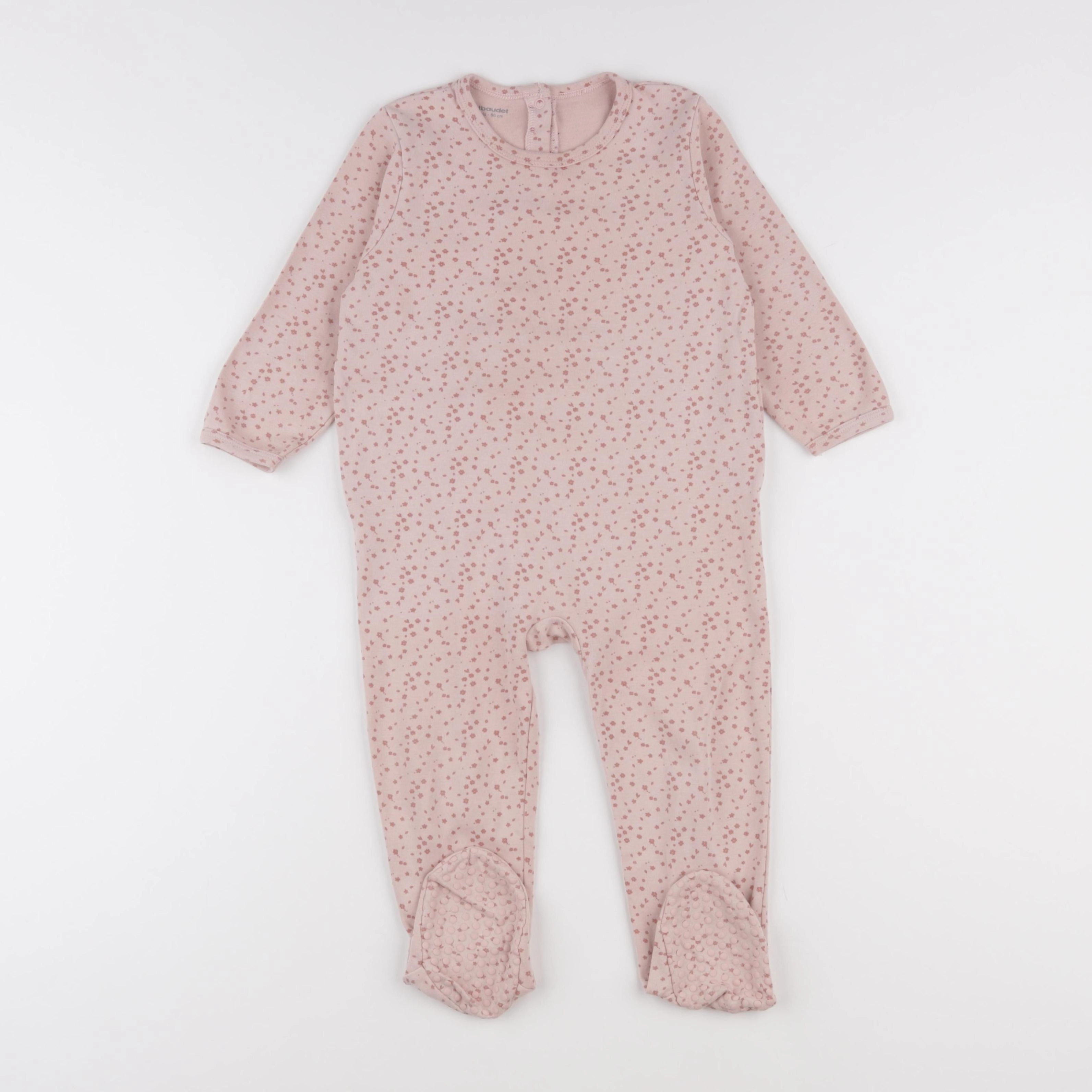 Vertbaudet - pyjama coton rose - 24 mois