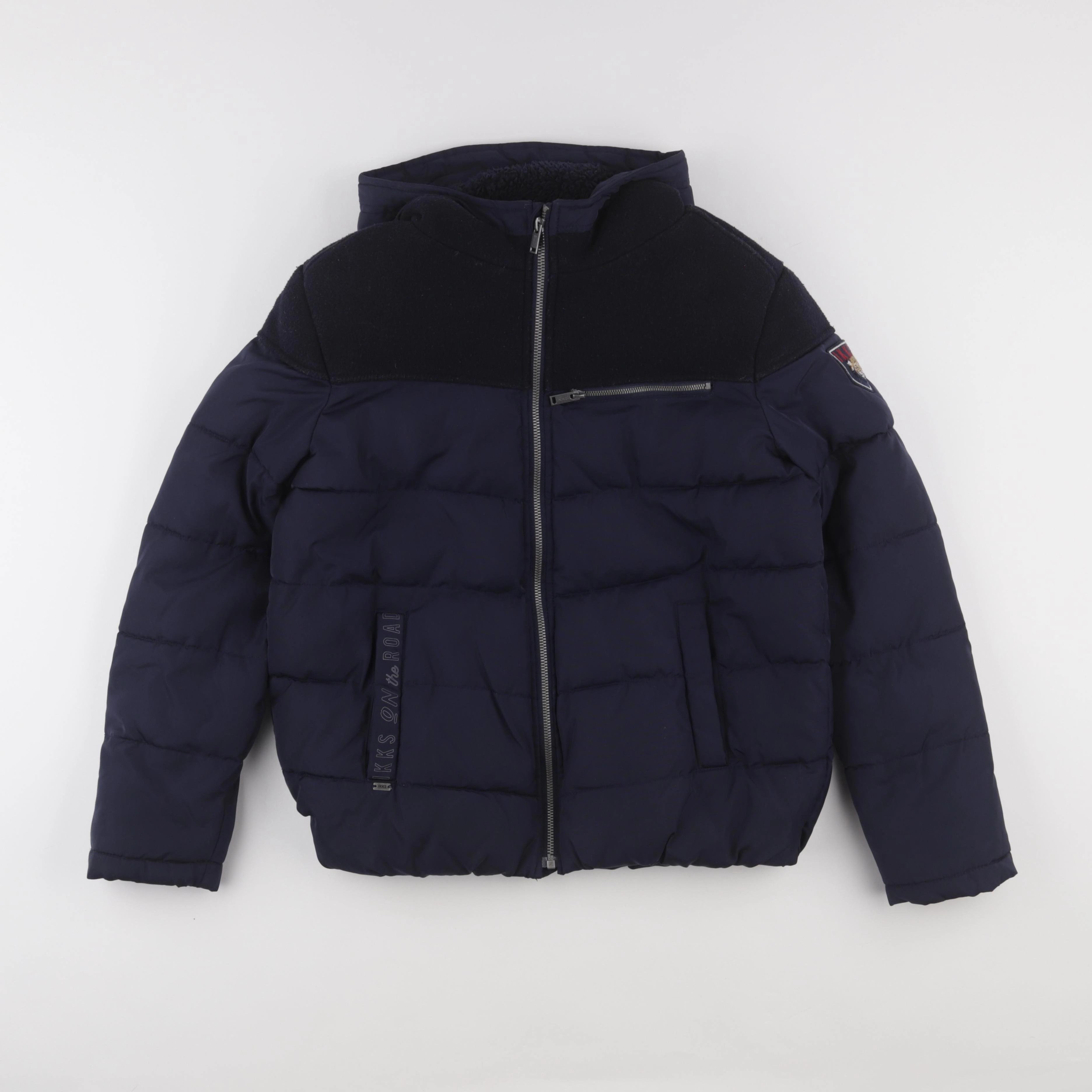 IKKS - doudoune bleu - 14 ans