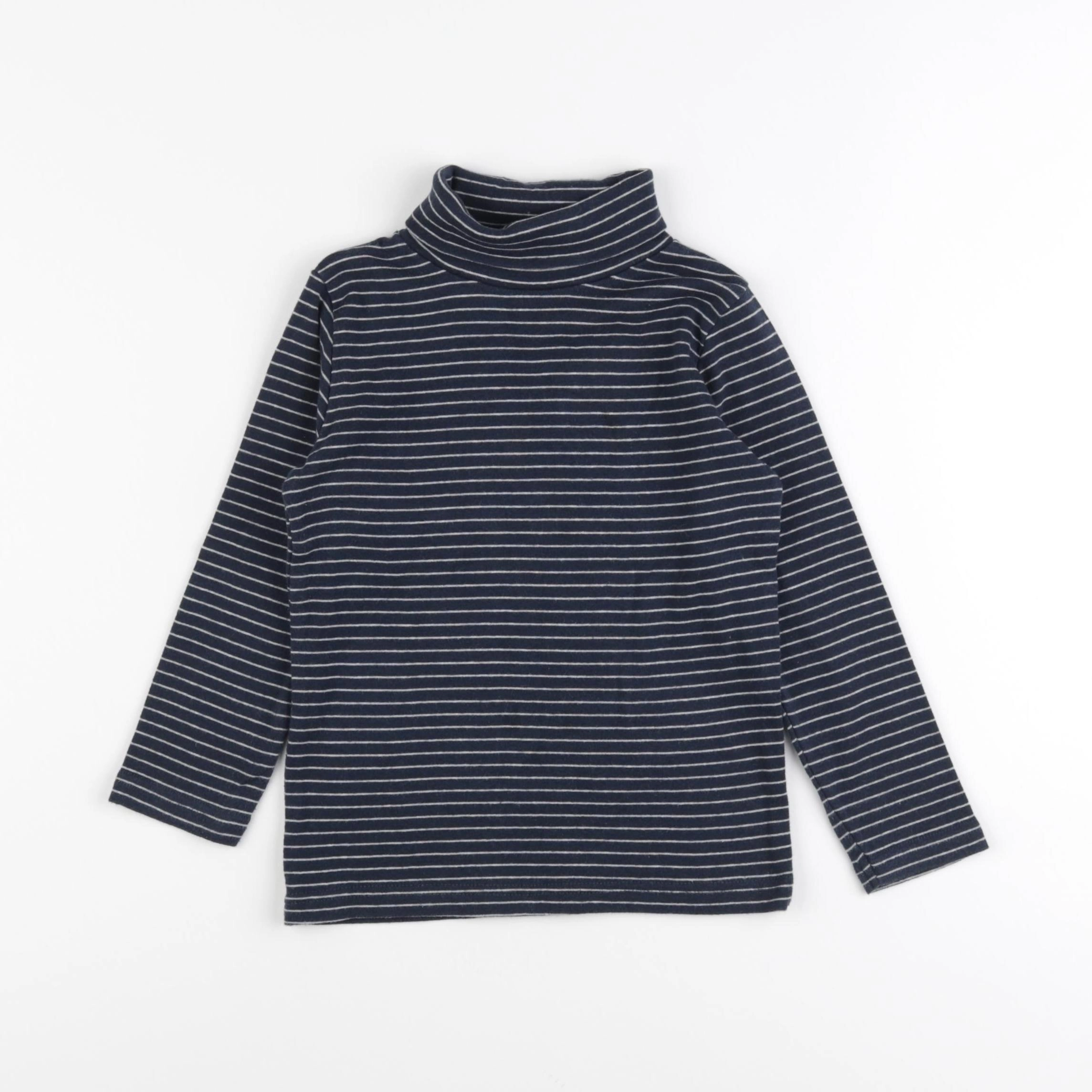 Vertbaudet - sous-pull bleu - 5 ans
