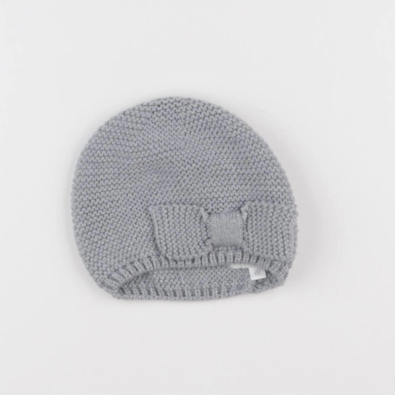 Vertbaudet - bonnet gris, argent - 4/5 ans
