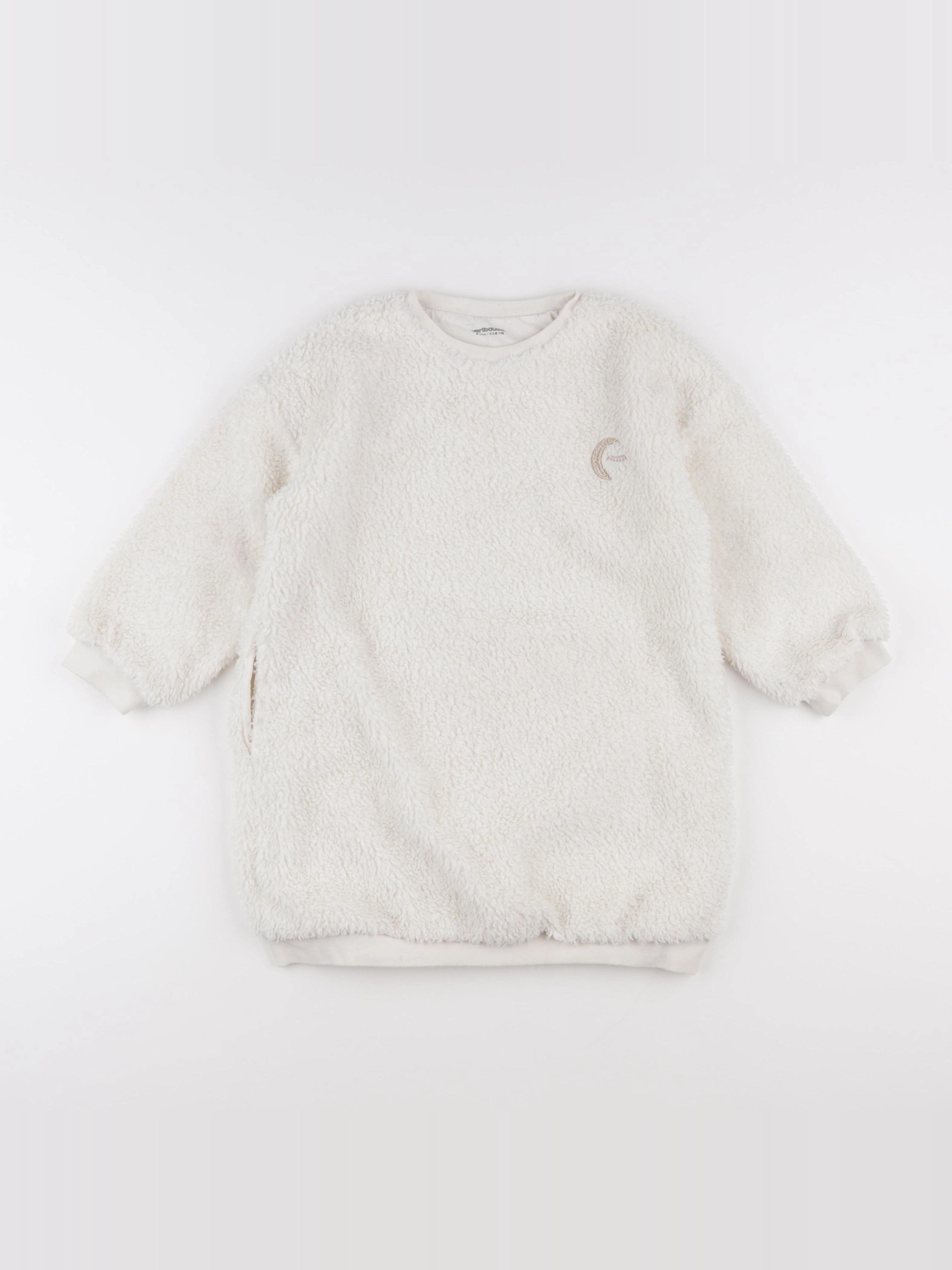 Vertbaudet - robe blanc - 6 ans