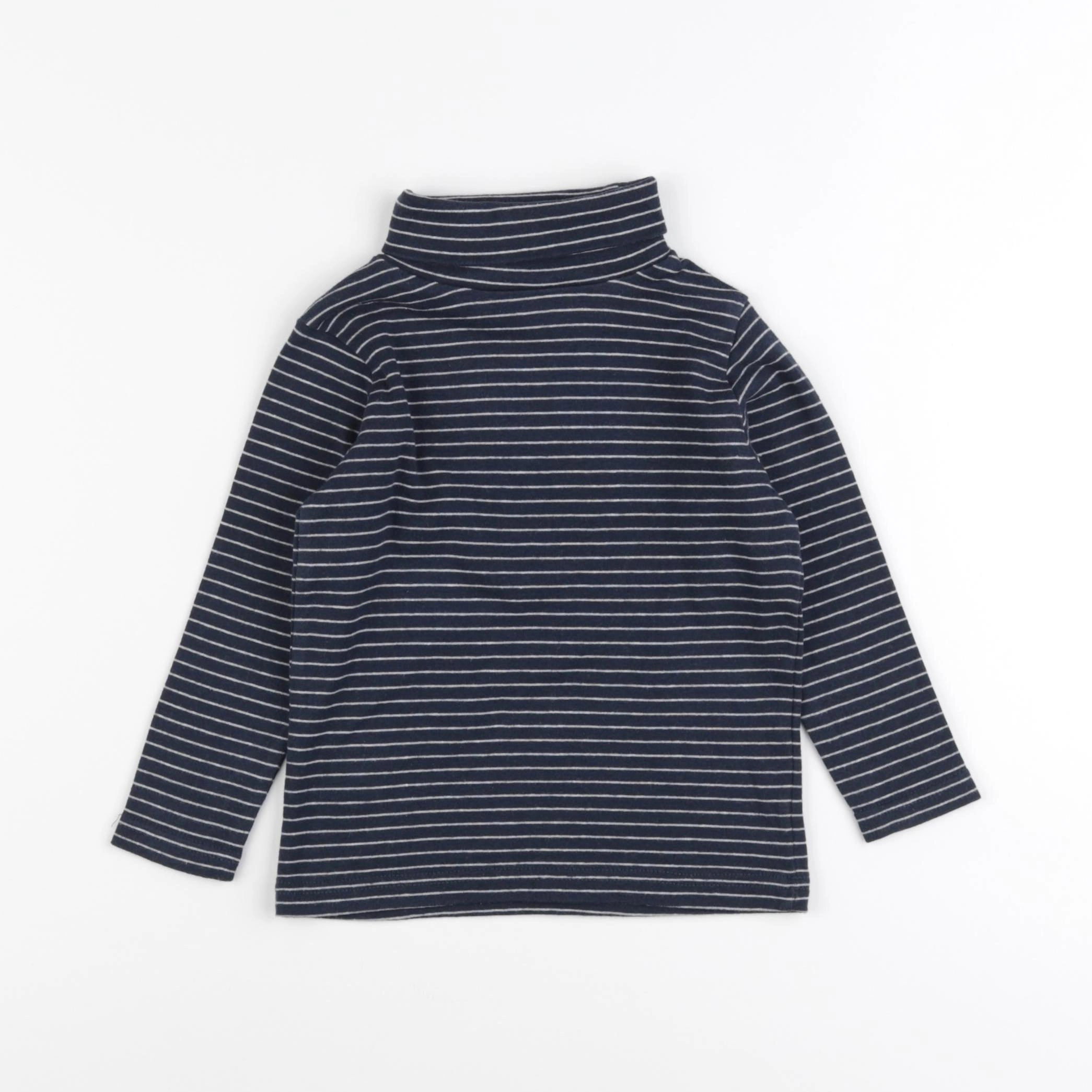 Vertbaudet - sous-pull bleu - 3 ans