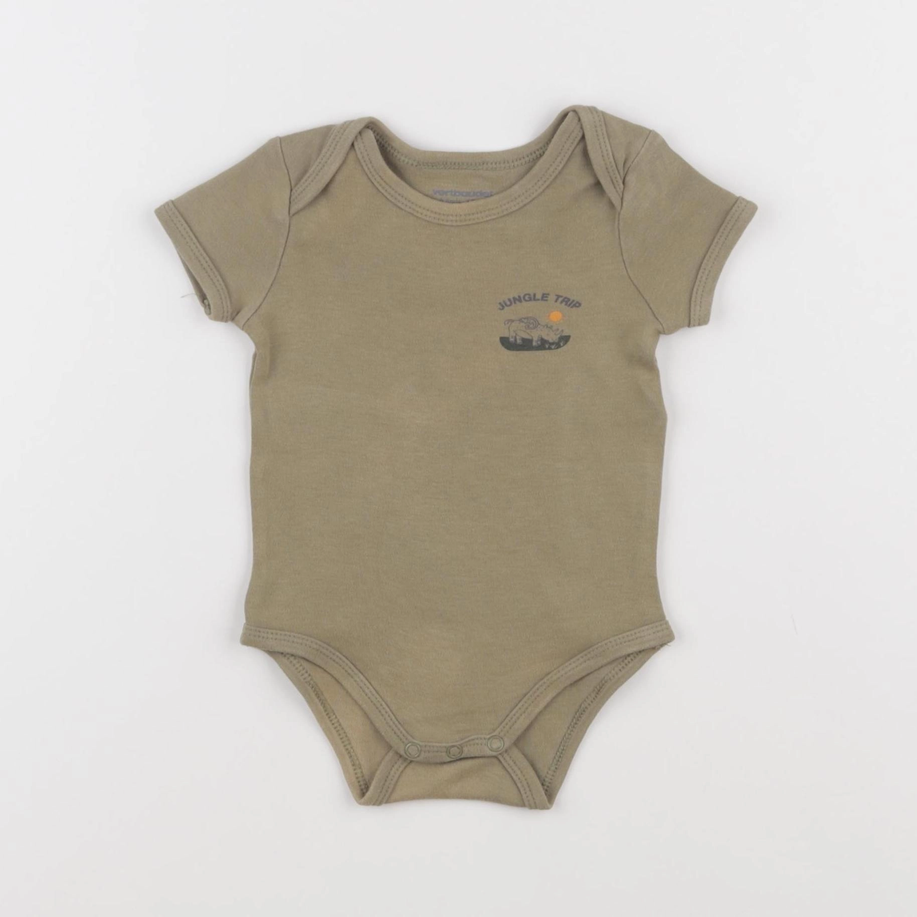 Vertbaudet - body vert - 6 mois