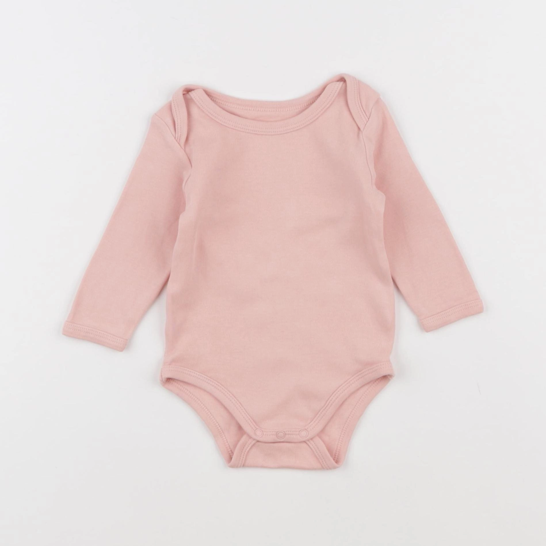 Vertbaudet - body rose - 6 mois