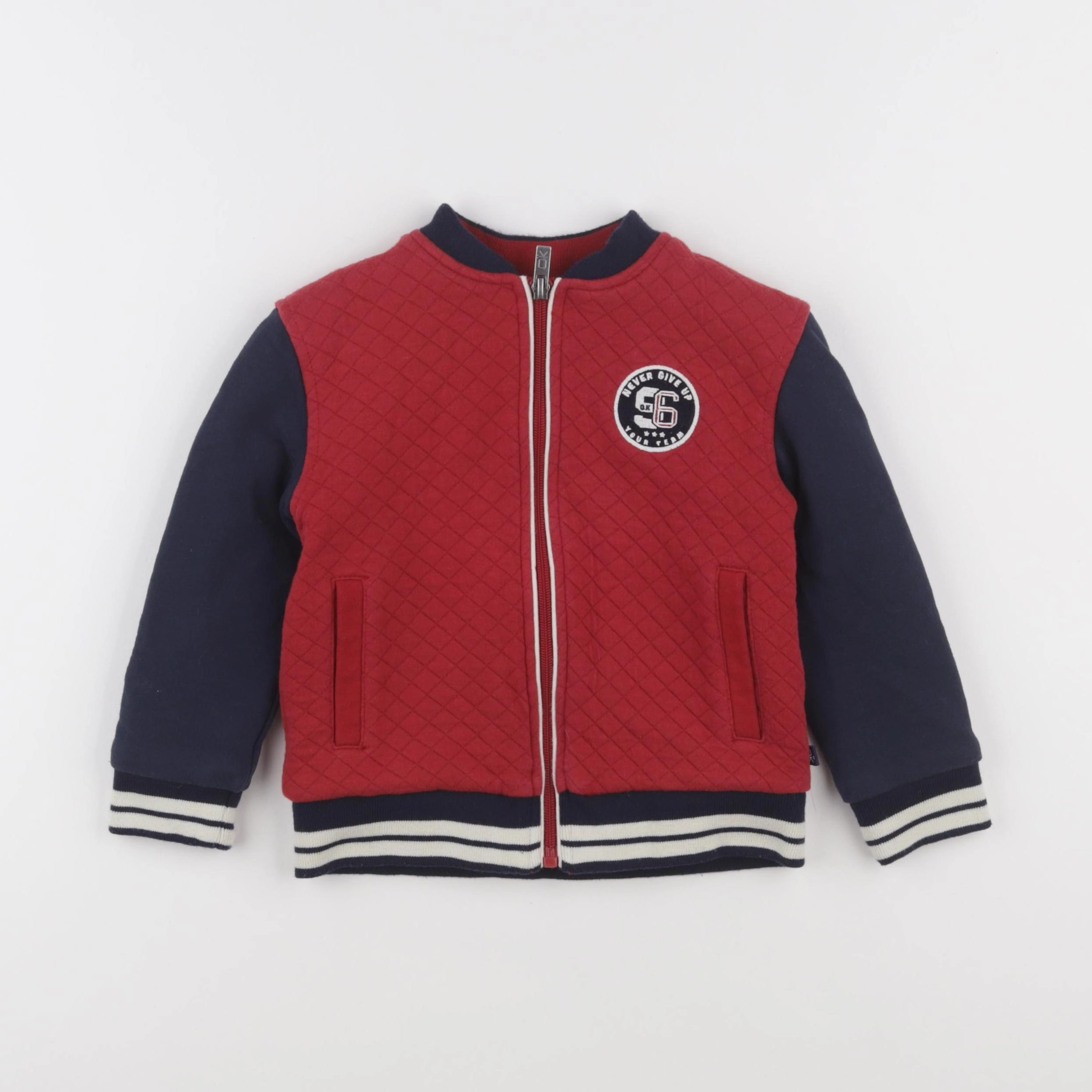 Okaidi - veste bleu - 4 ans