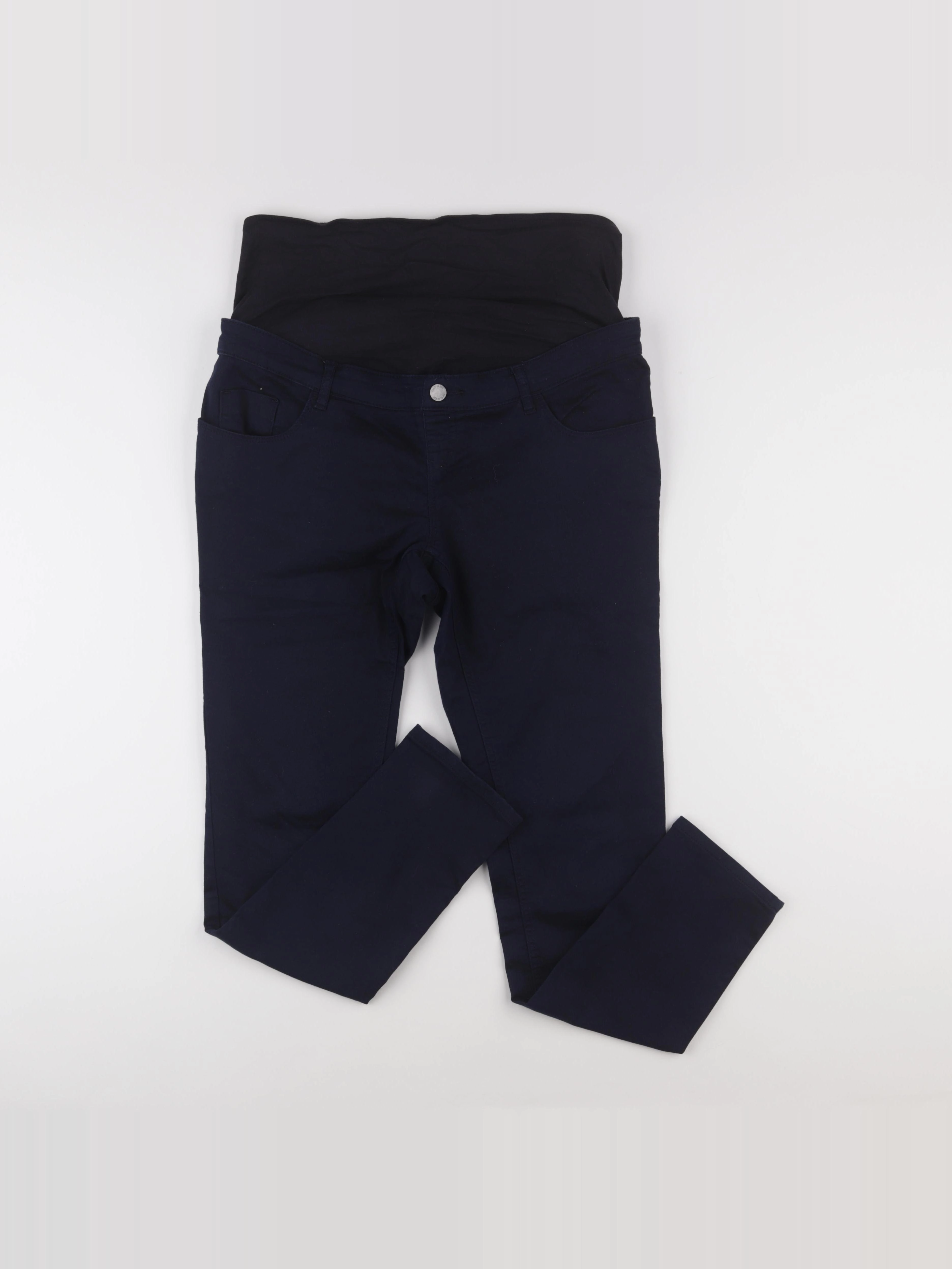 Kiabi - pantalon grossesse bleu - 40