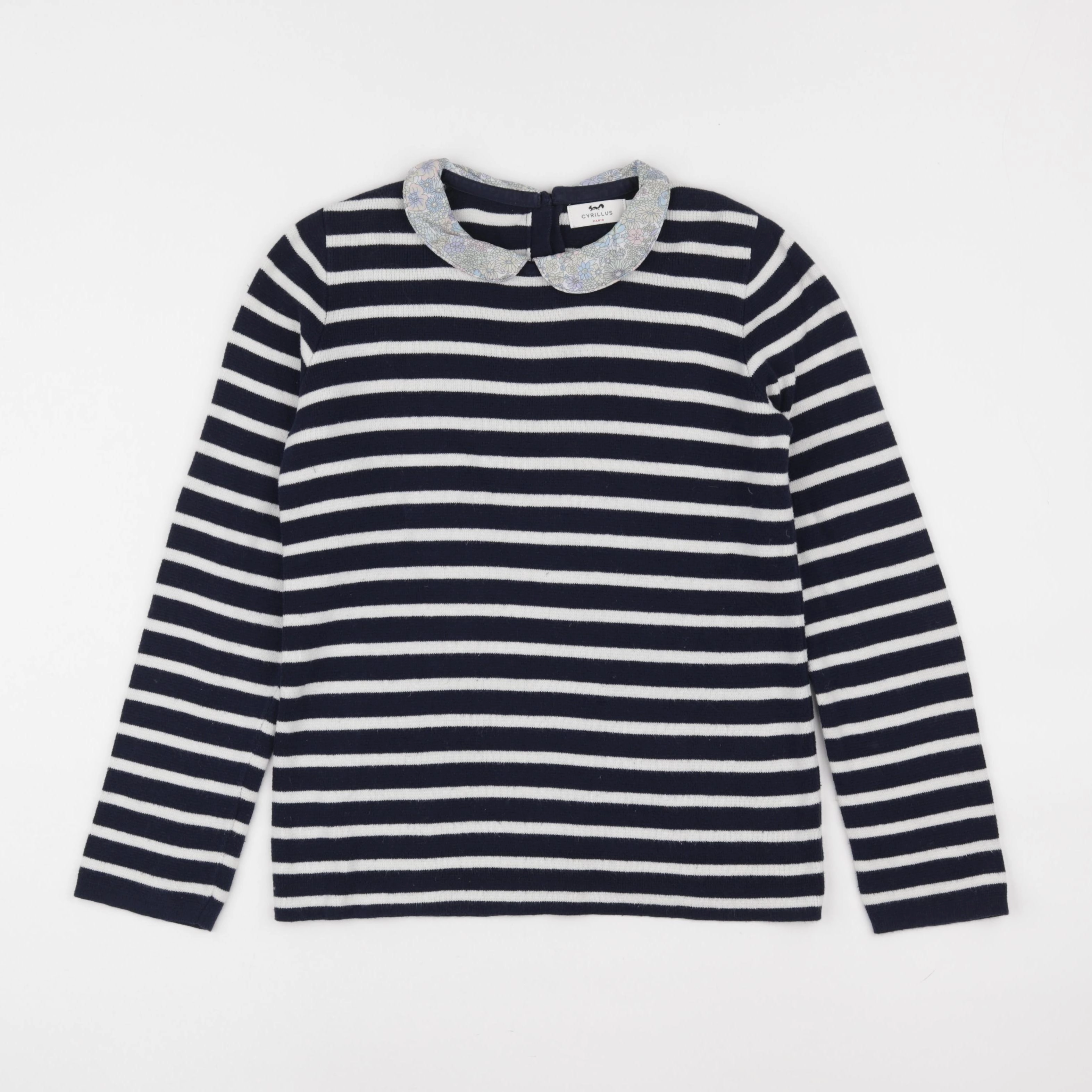 Cyrillus - pull bleu - 12 ans
