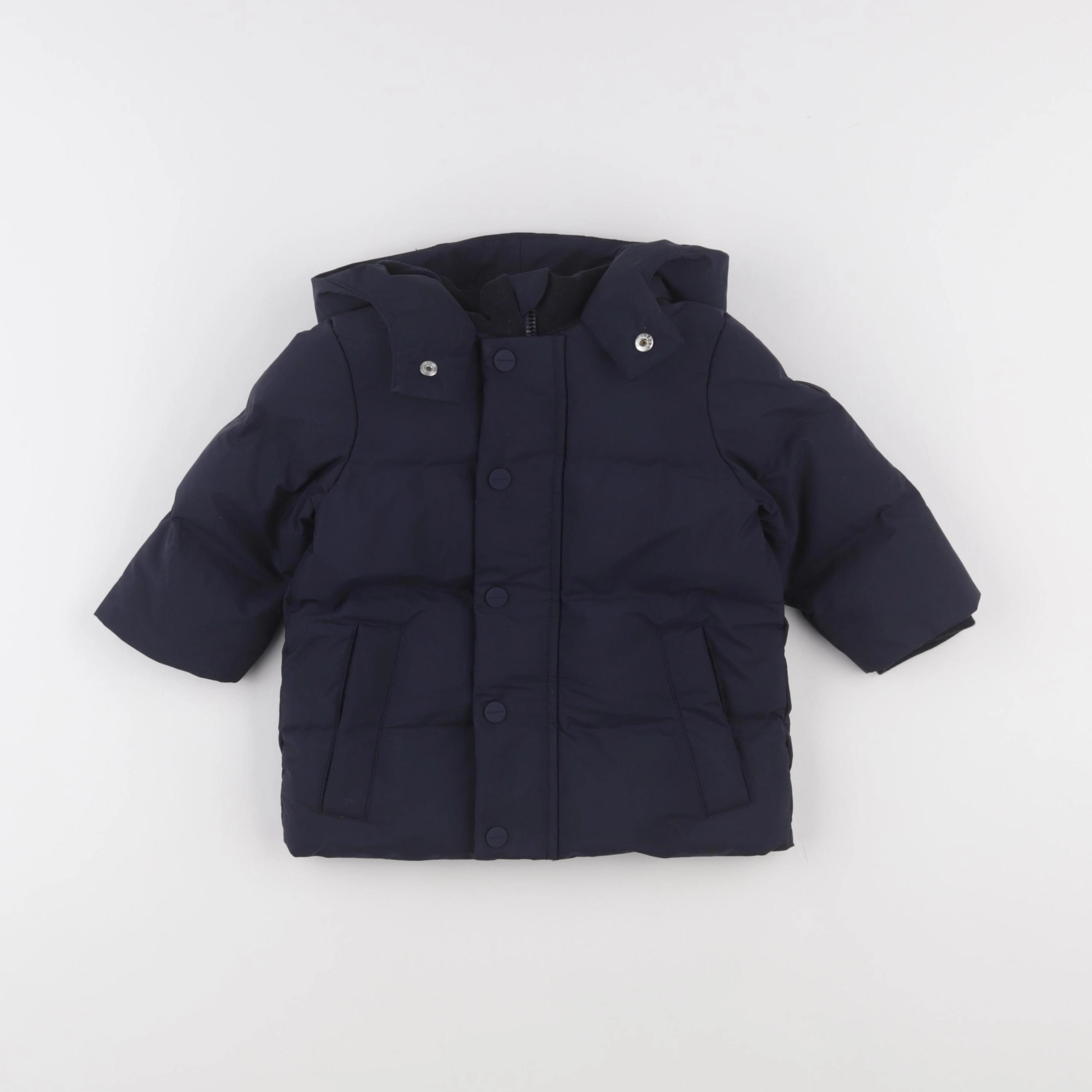 Jacadi - parka bleu - 12 mois