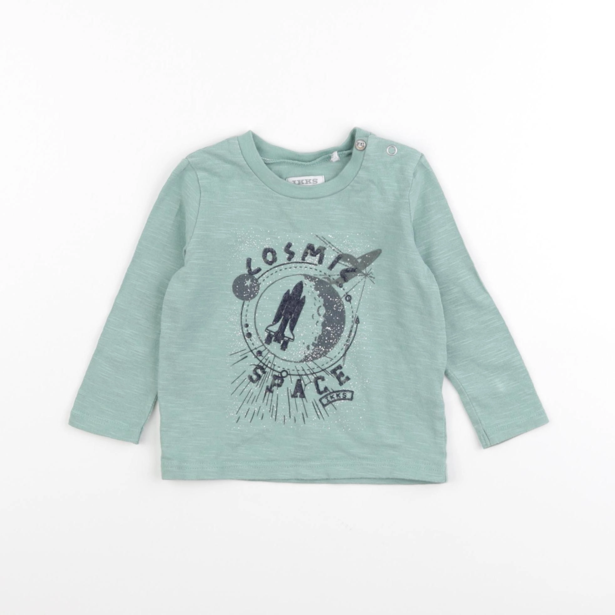 IKKS - tee-shirt vert - 6 mois