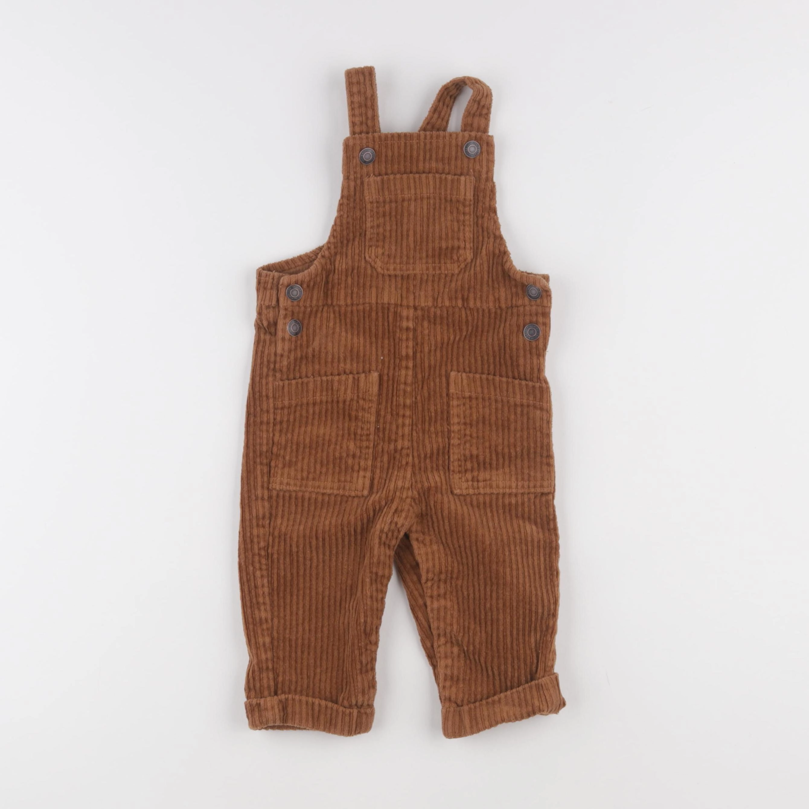 Vertbaudet - combinaison marron - 12 mois
