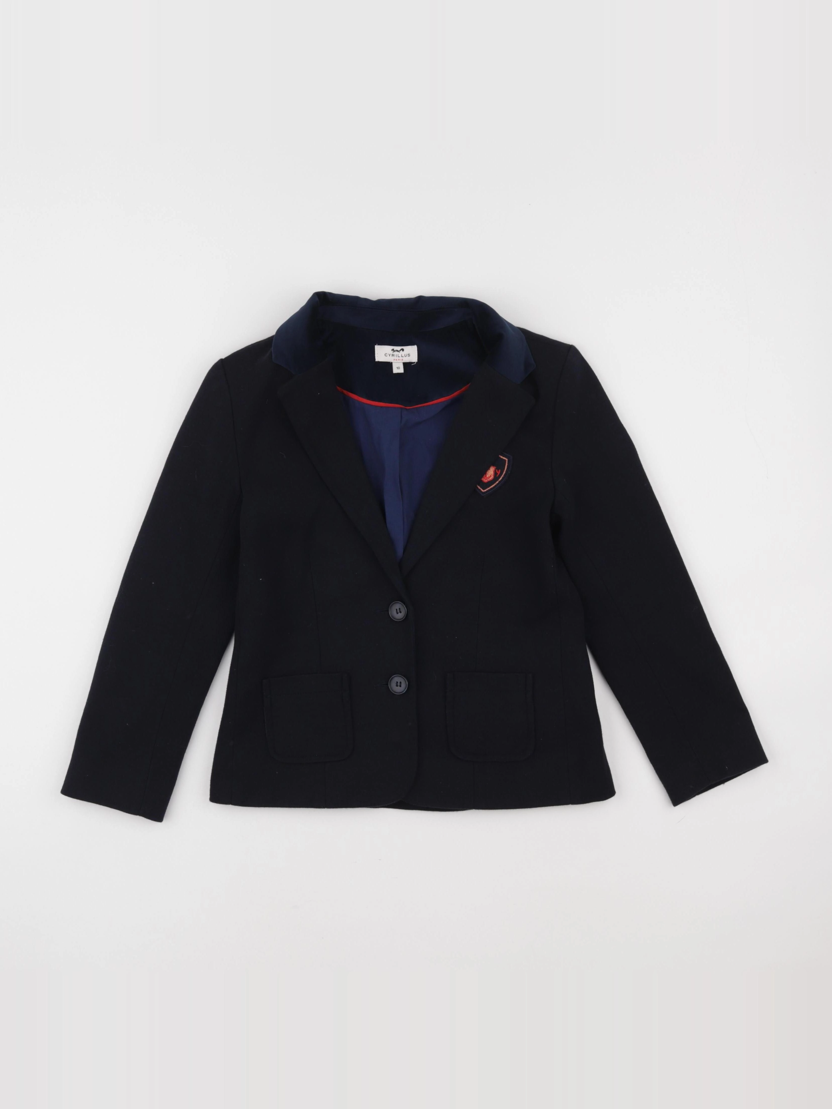 Cyrillus - veste bleu - 10 ans