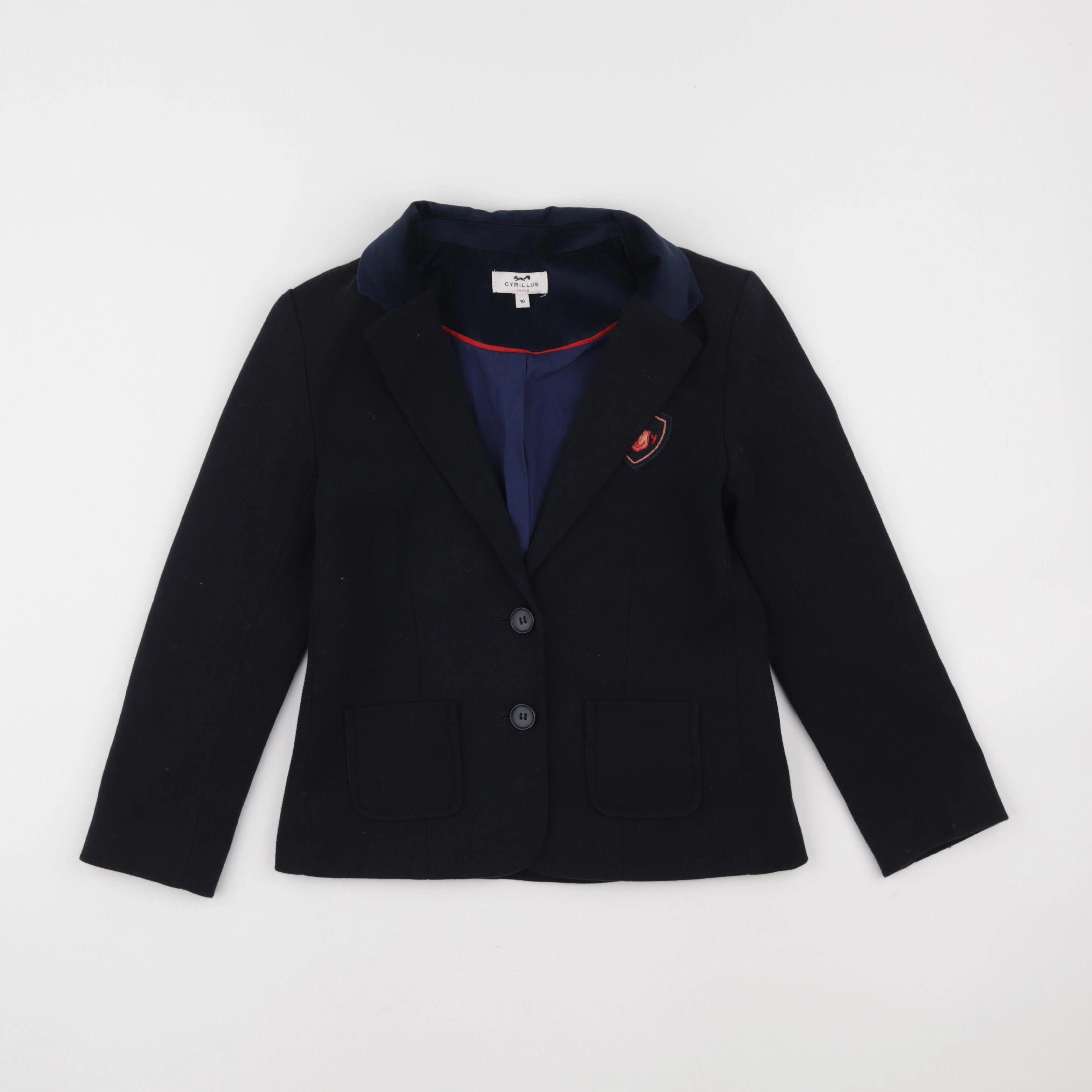 Cyrillus - veste bleu - 10 ans
