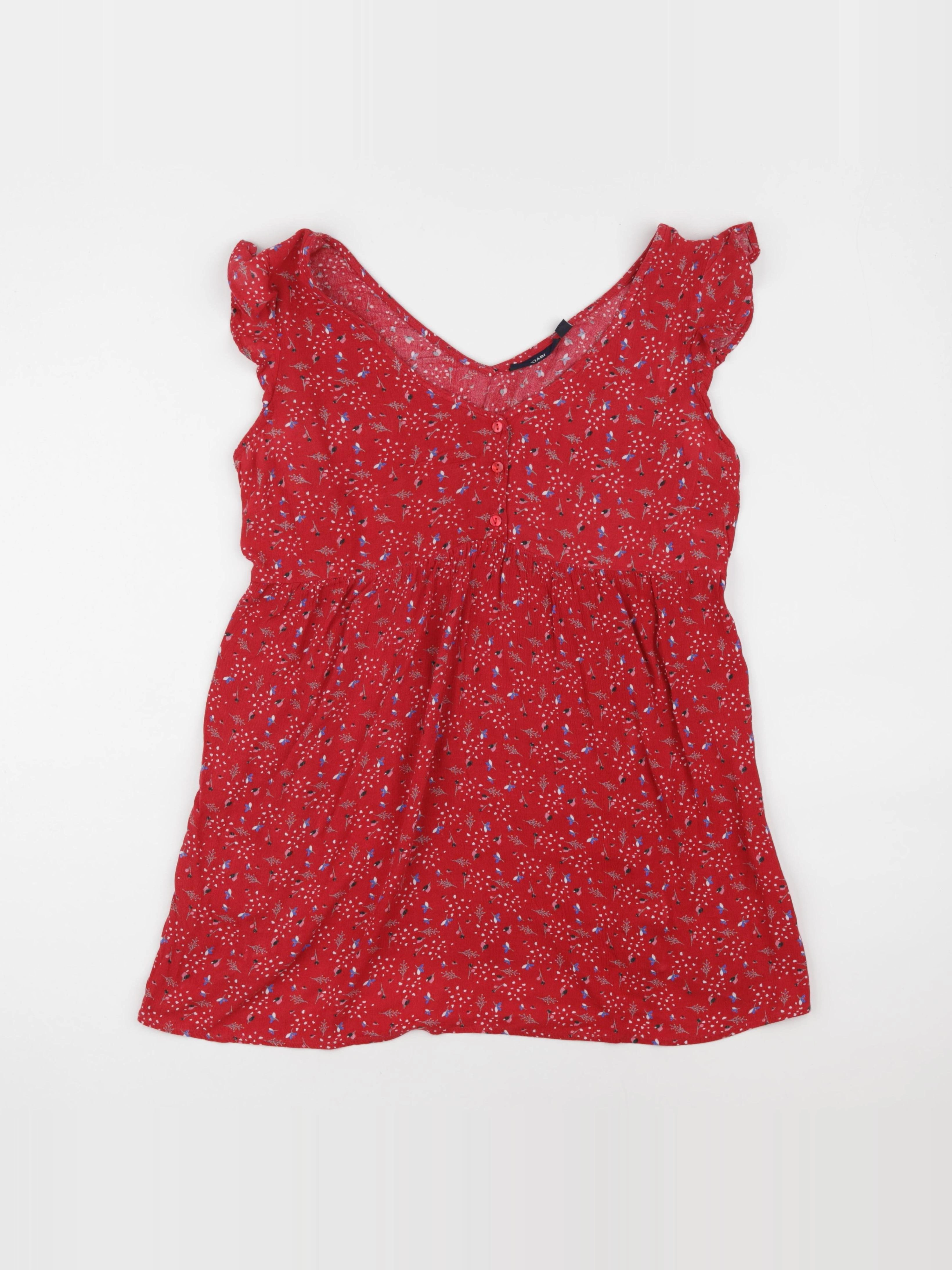 Kiabi - blouse grossesse rouge - 38