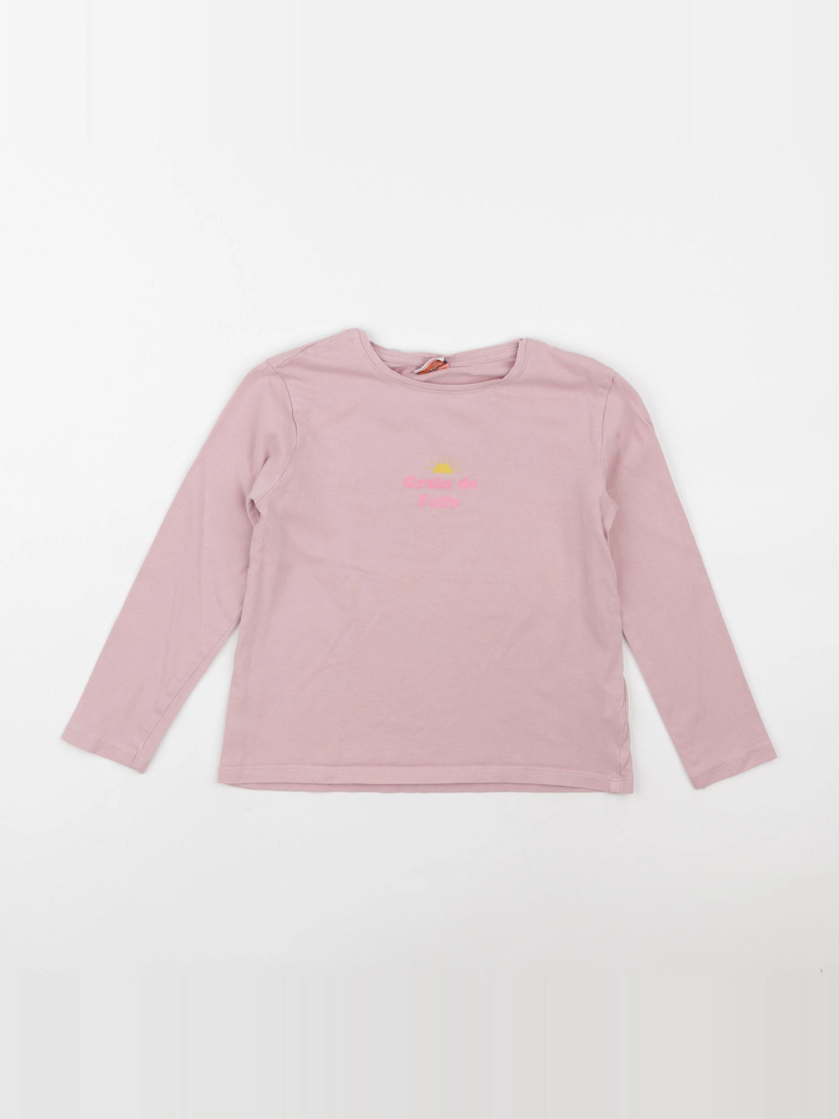 Tape à l'oeil - tee-shirt rose - 6 ans