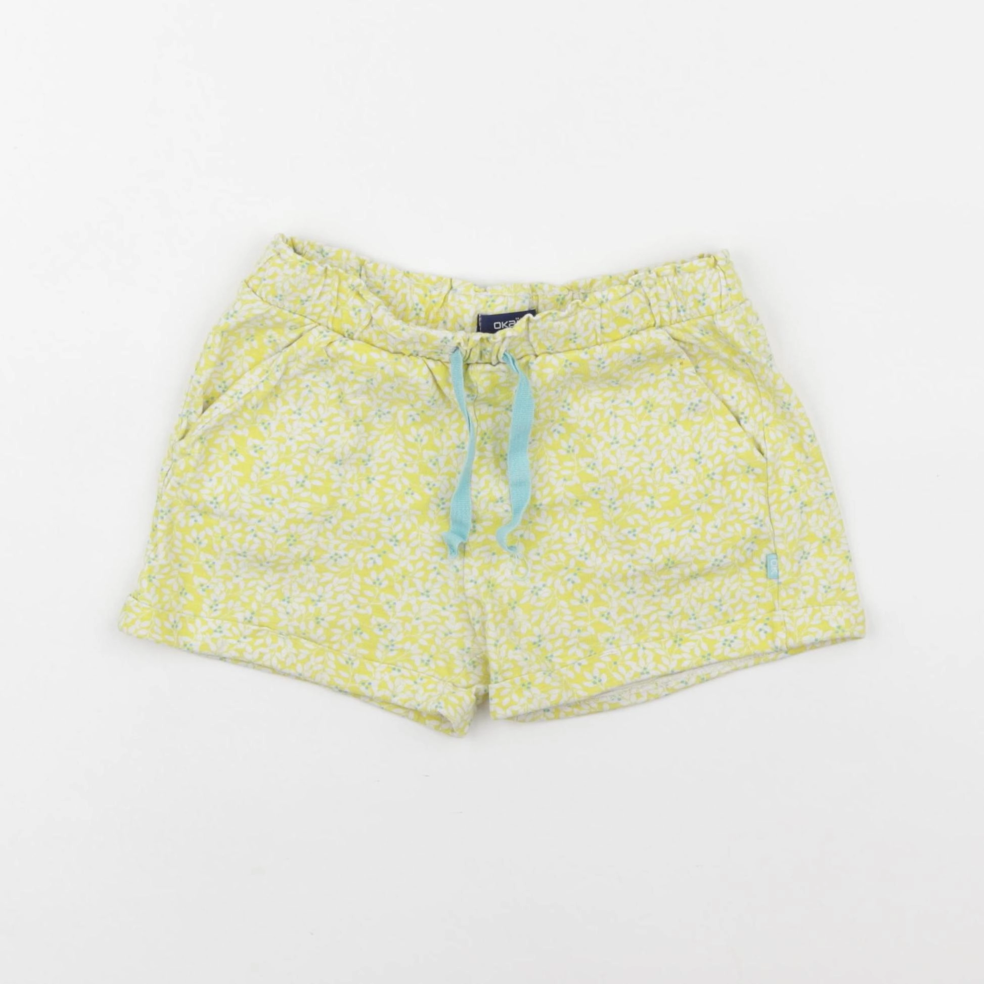 Okaidi - short jaune - 5 ans