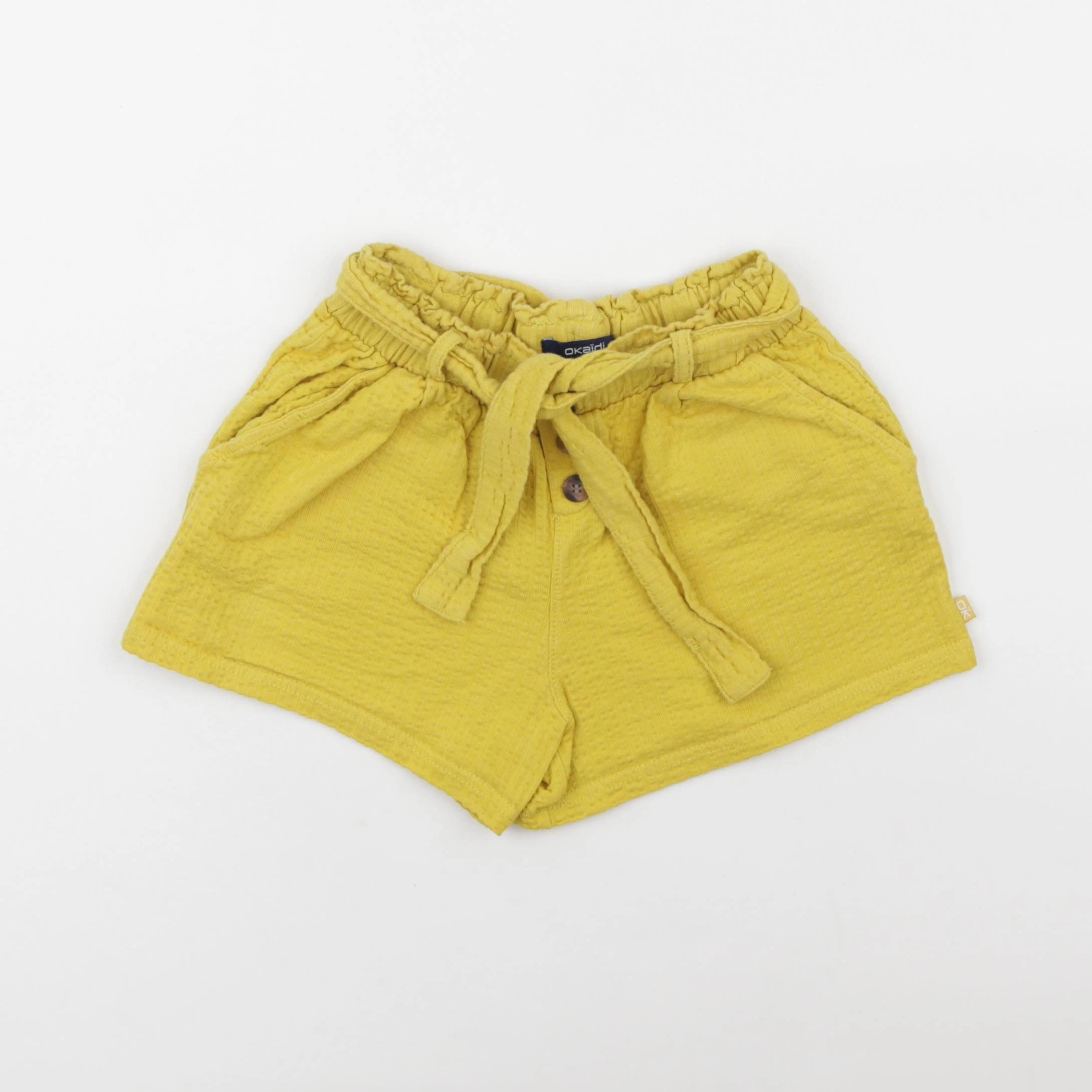 Okaidi - short jaune - 6 ans
