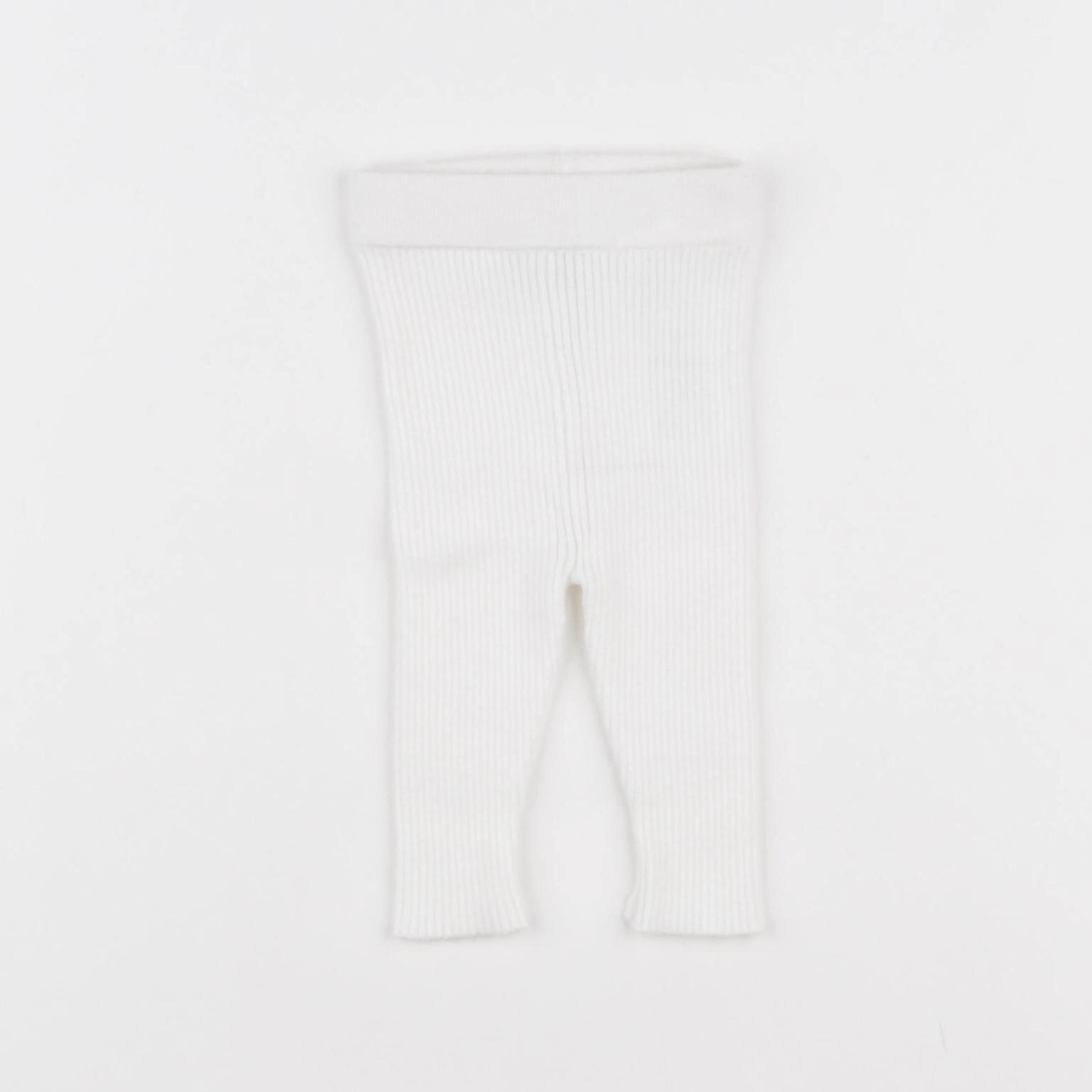 Vertbaudet - legging blanc - 0 mois
