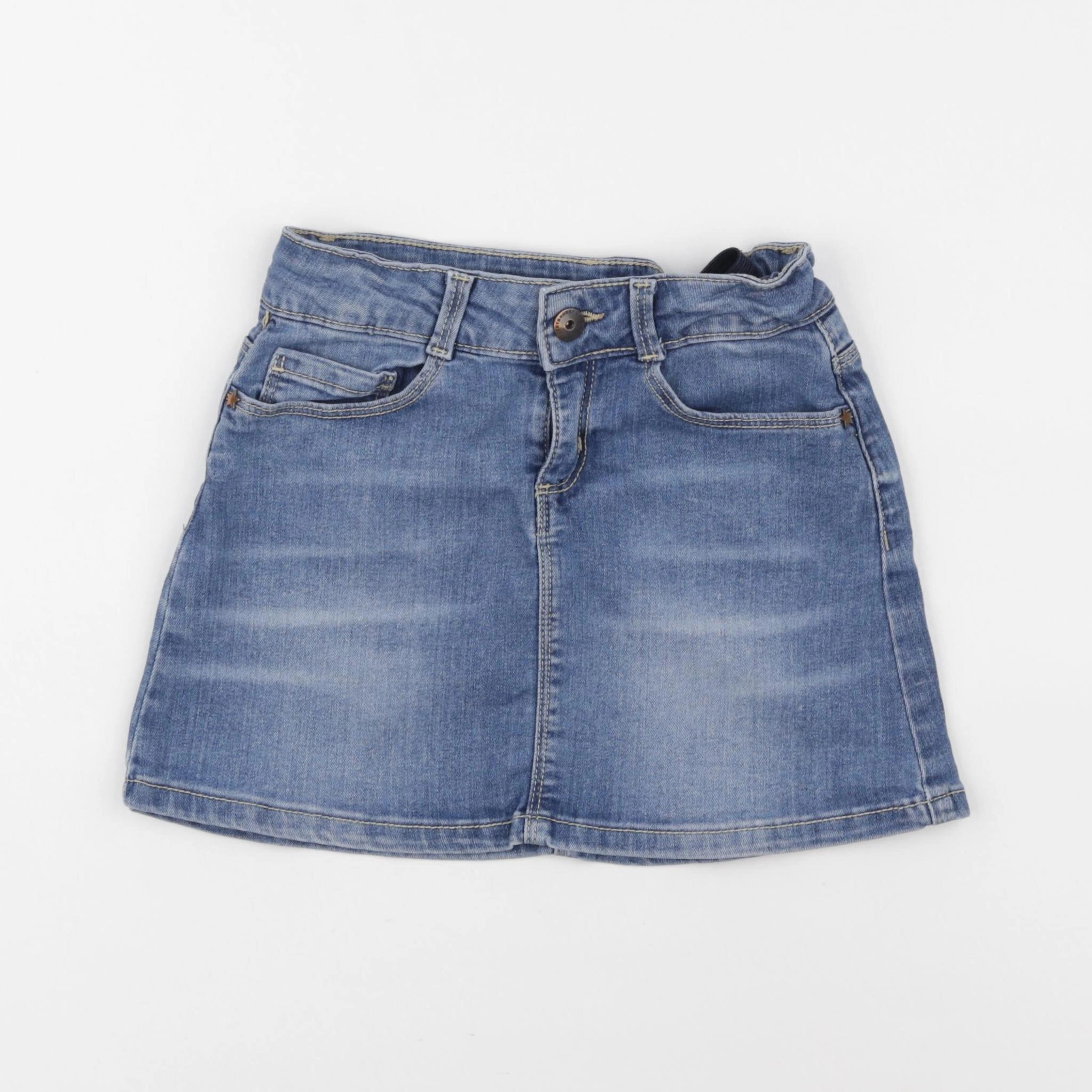 Vertbaudet - jupe bleu - 8 ans