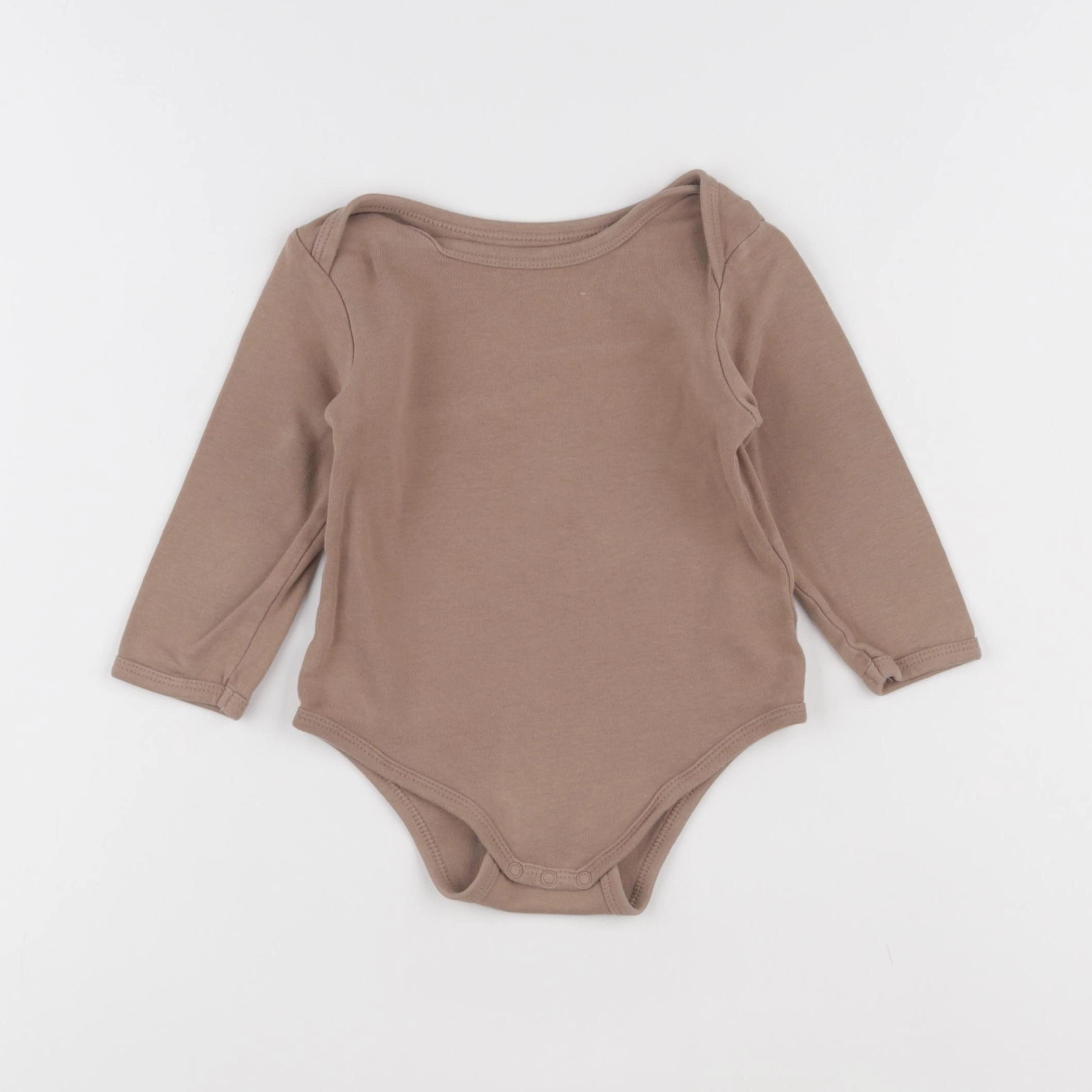 Vertbaudet - body marron - 24 mois