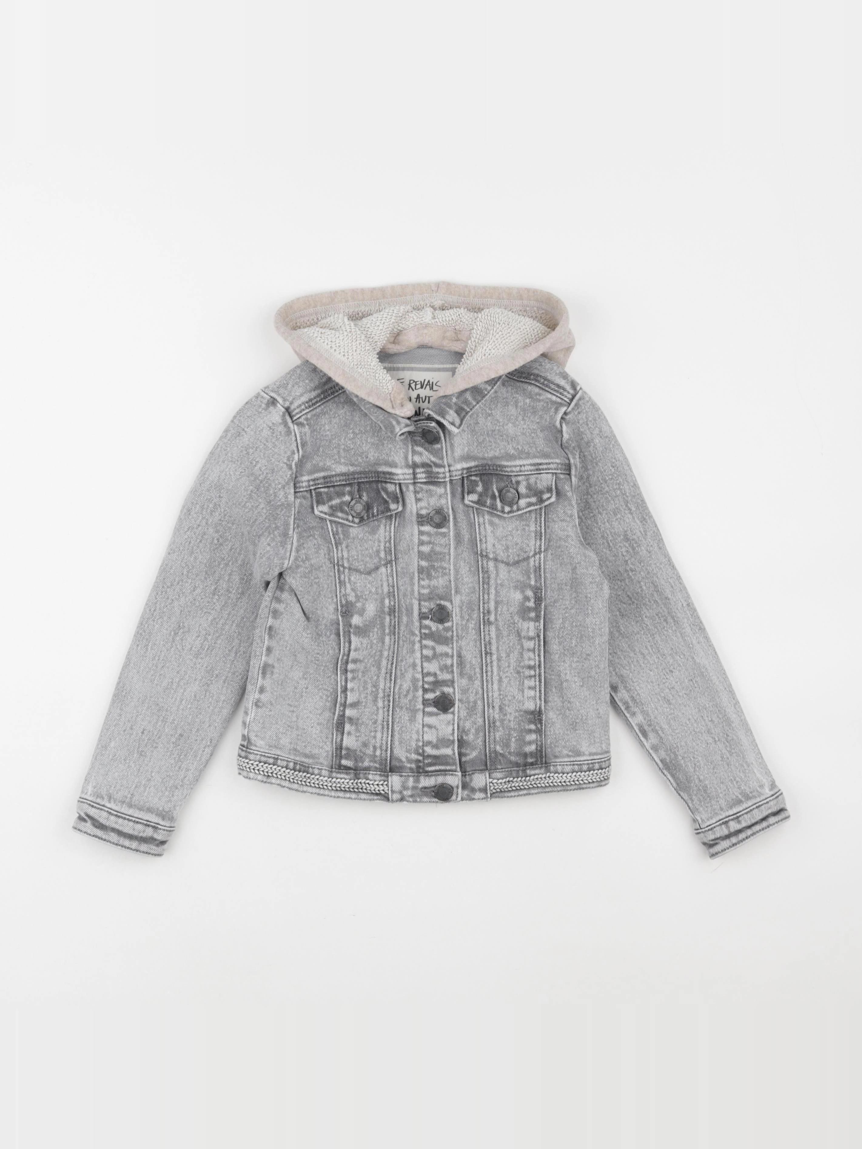 IKKS - veste imprimé au dos gris - 5 ans