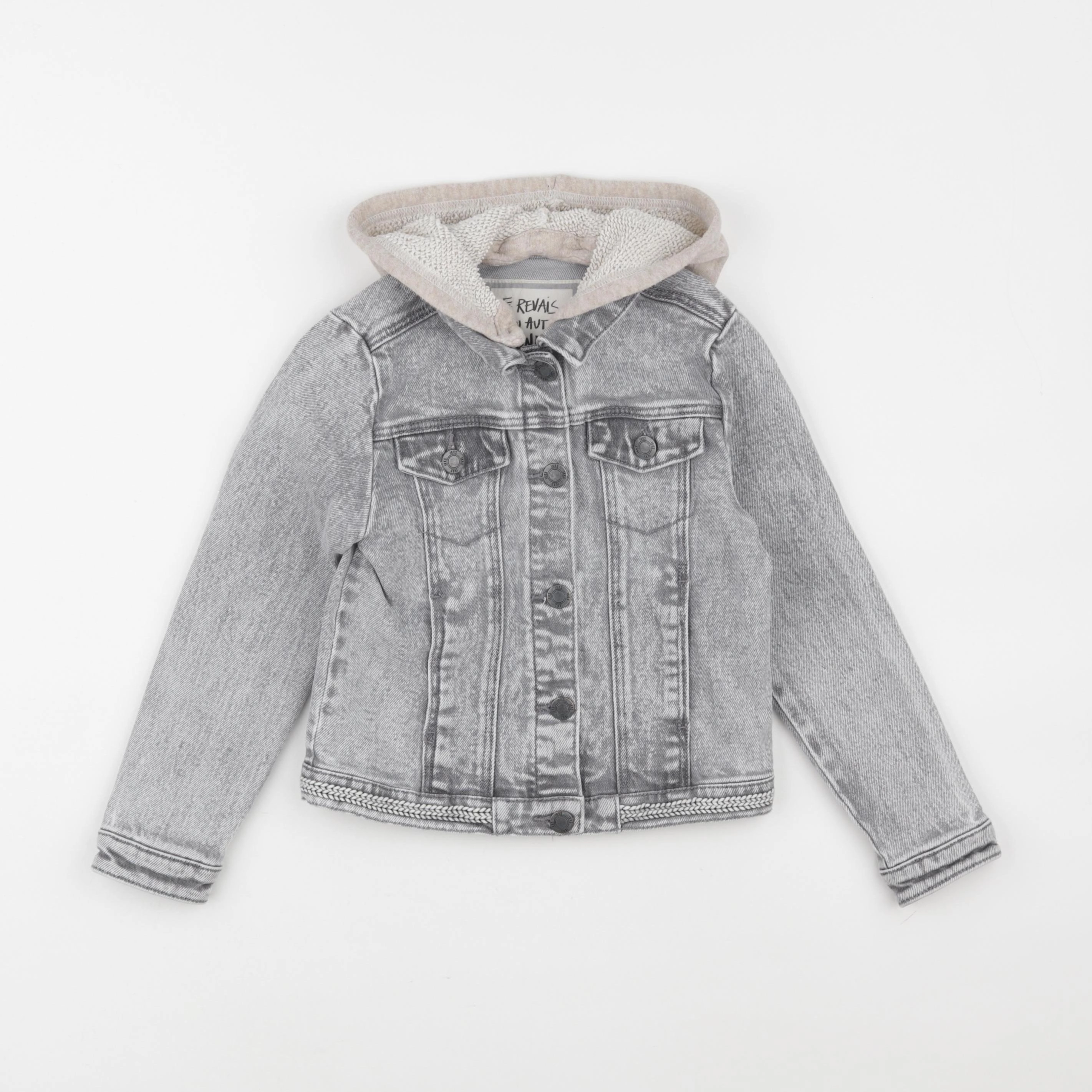 IKKS - veste imprimé au dos gris - 5 ans