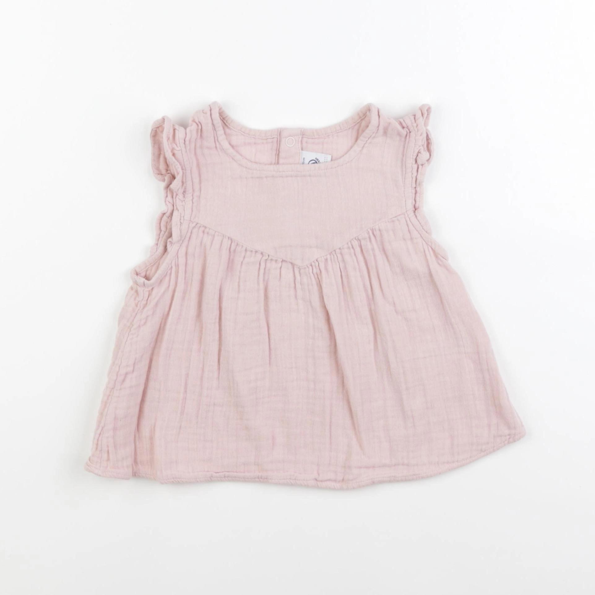 Petit Bateau - robe rose - 24 mois