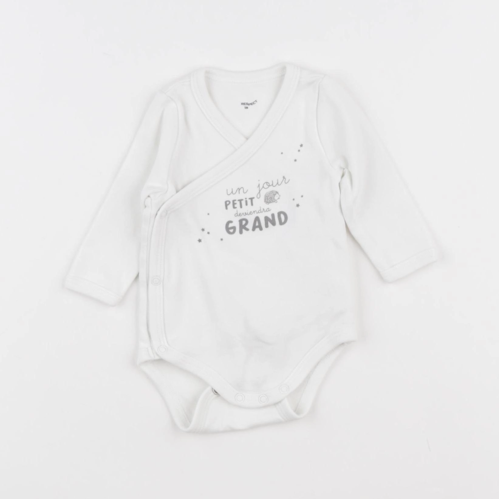 Vertbaudet - body blanc - 3 mois