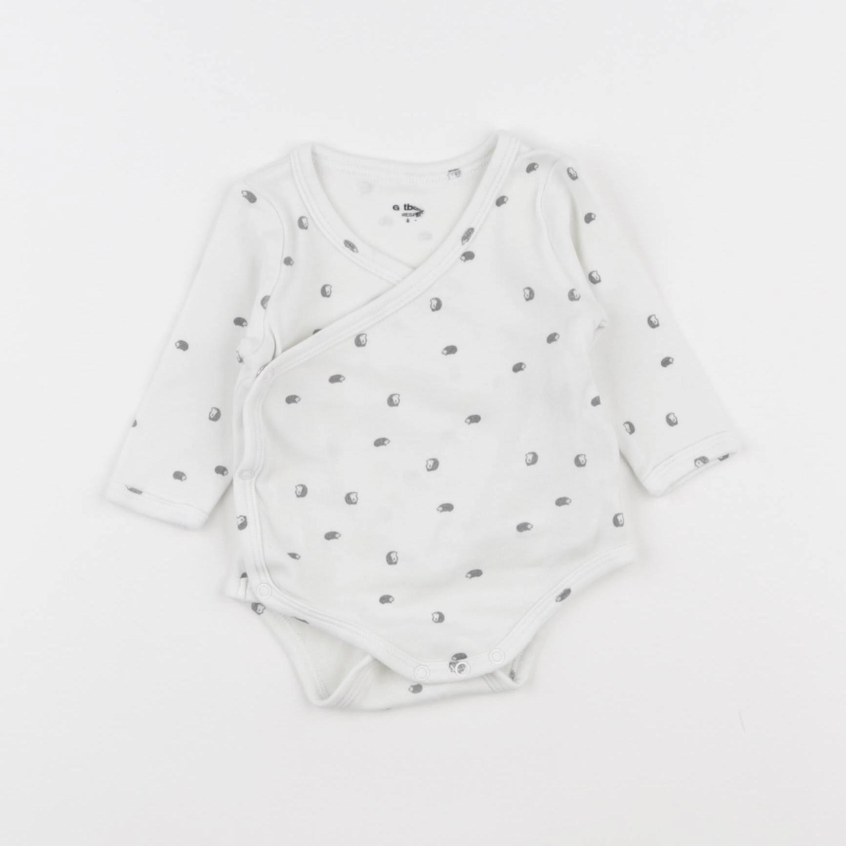Vertbaudet - body blanc - 3 mois