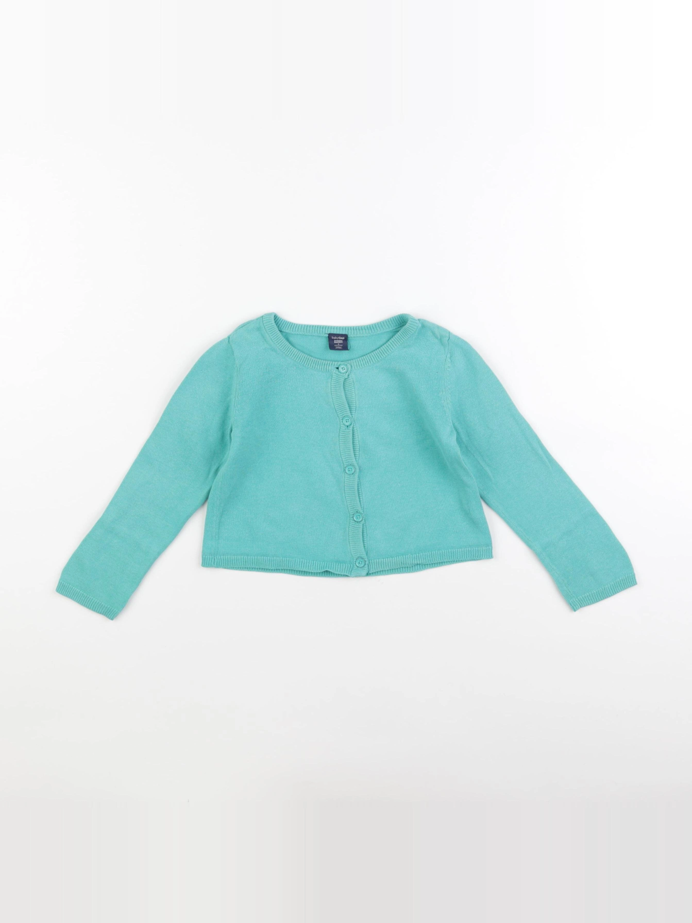 GAP - gilet vert - 2 ans