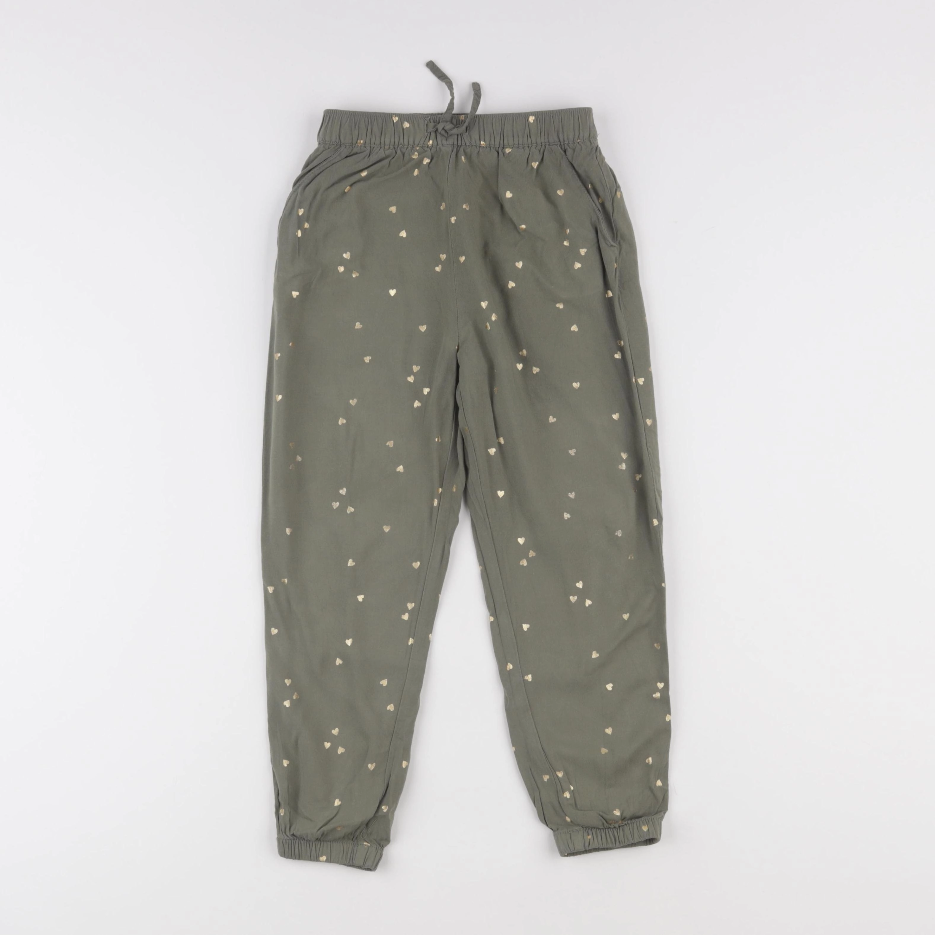 H&M - pantalon vert - 5/6 ans