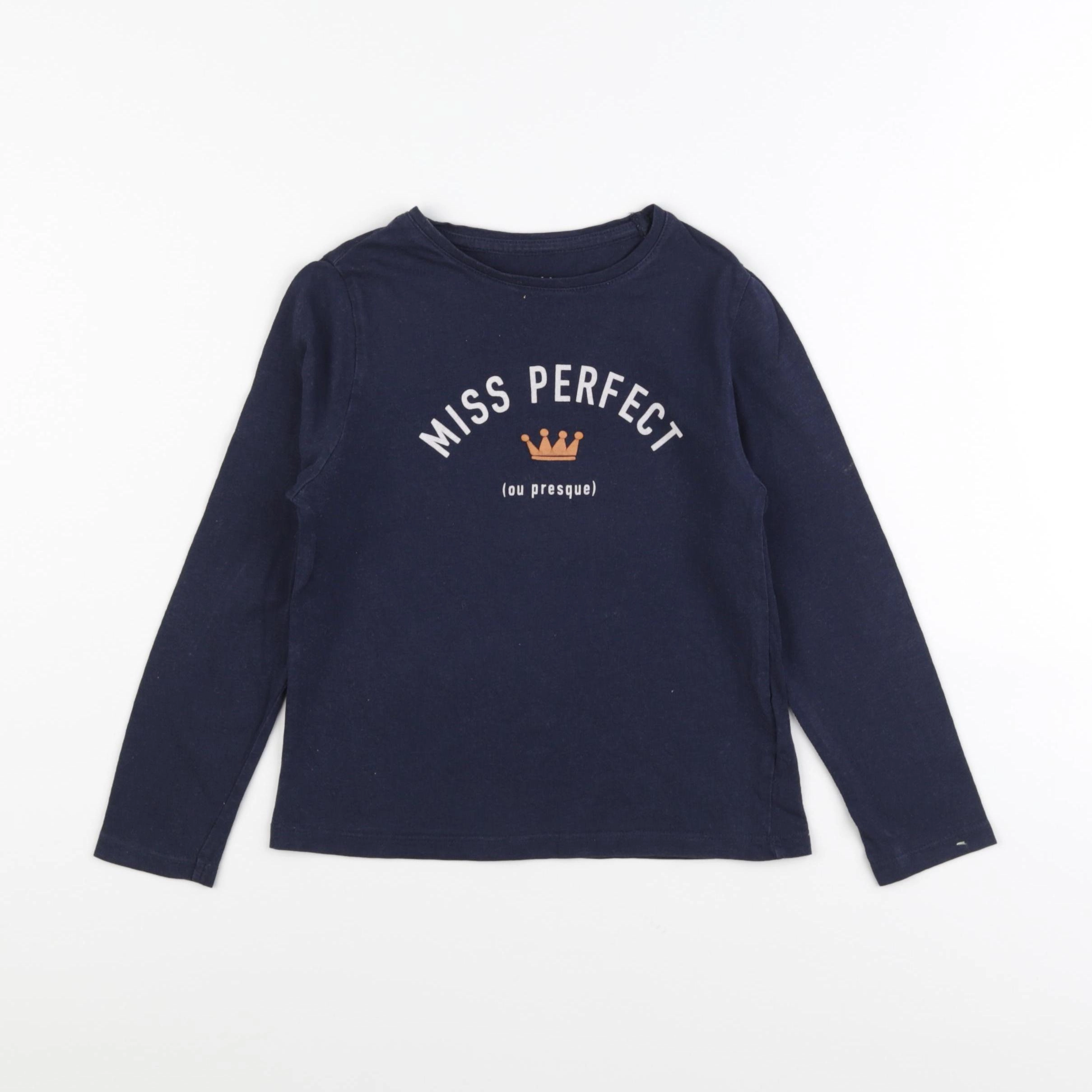 Vertbaudet - tee-shirt bleu - 6 ans