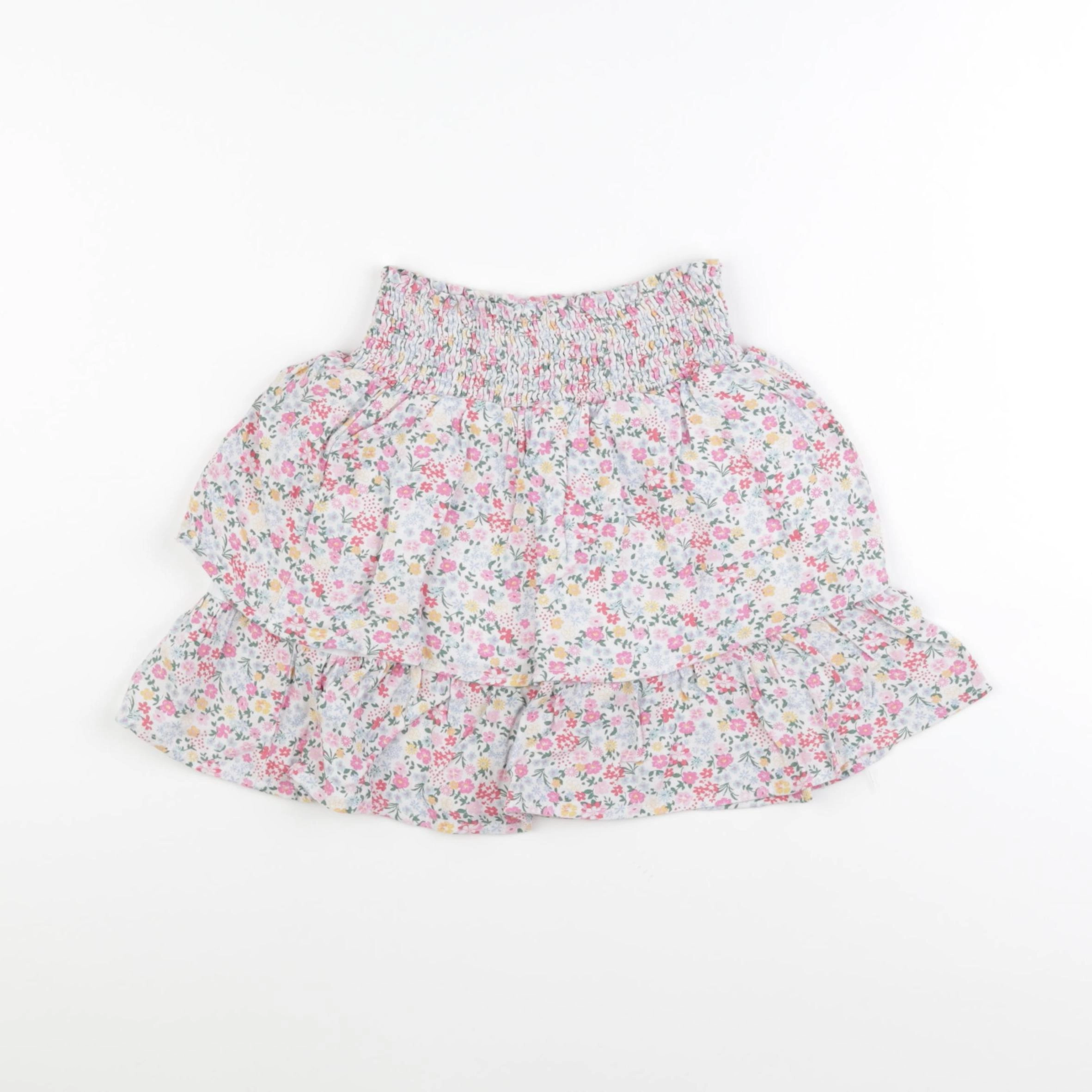 Vertbaudet - jupe multicolore - 7 ans