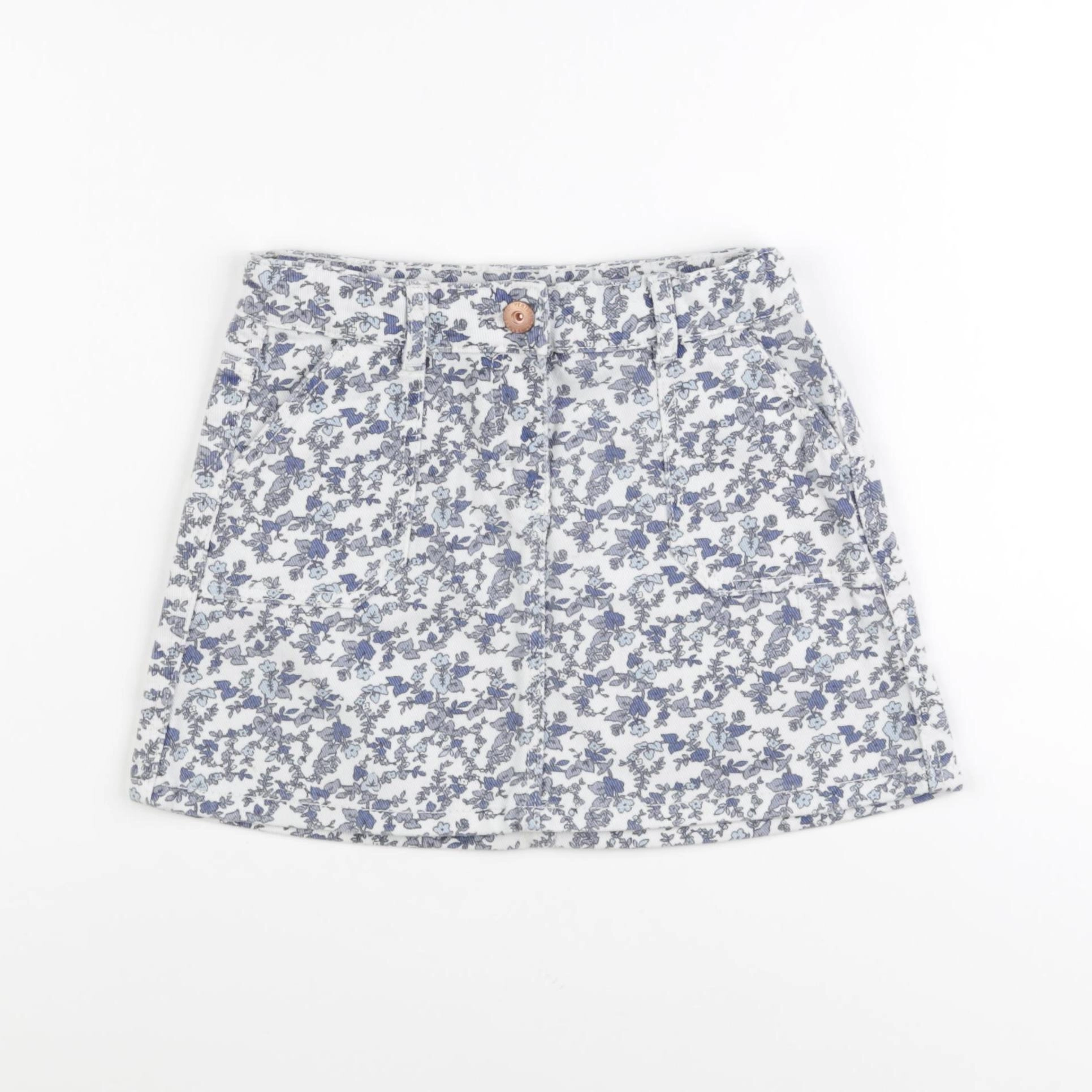 Vertbaudet - jupe bleu - 6 ans