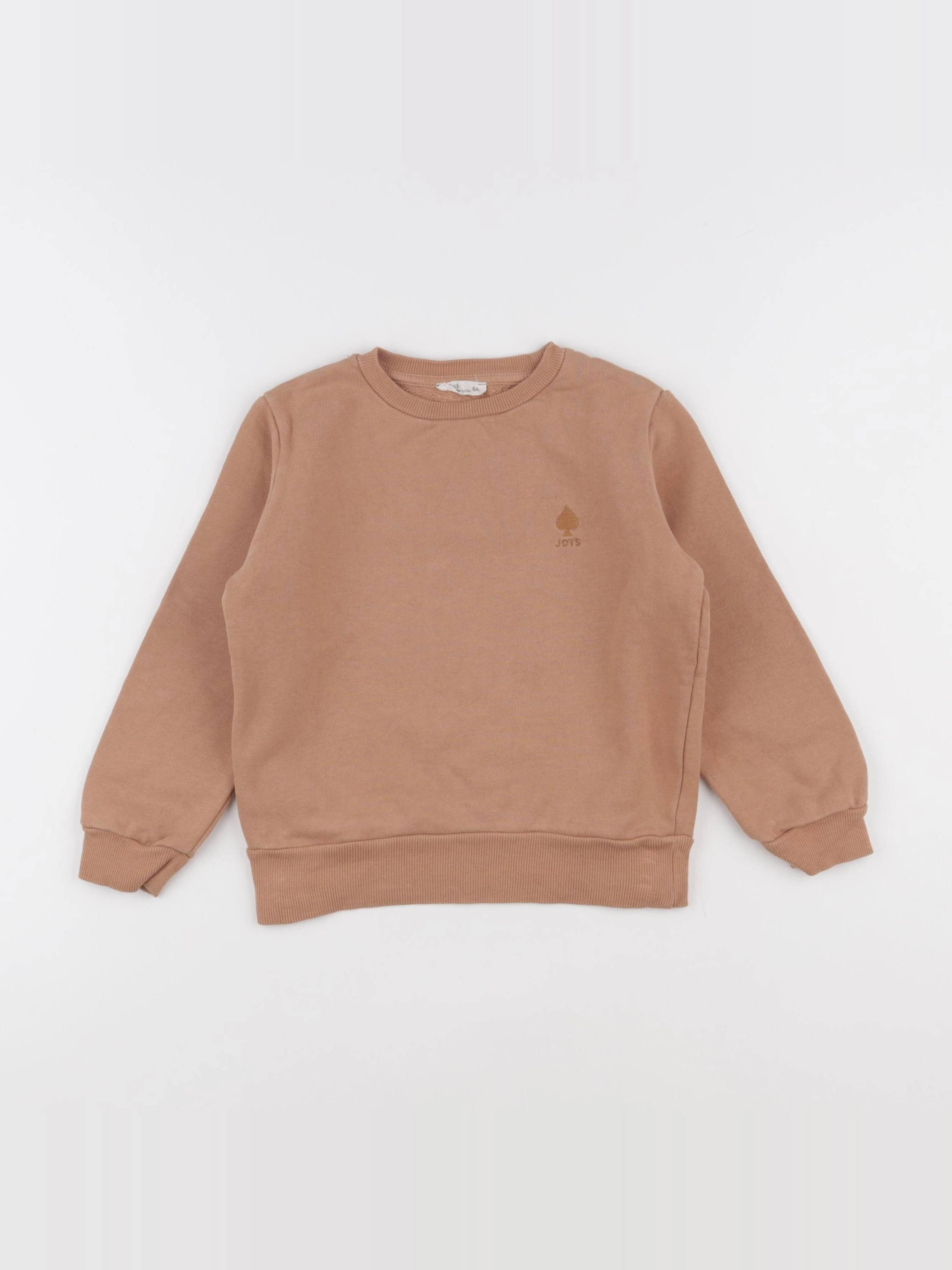 Little Cigogne - sweat marron - 6 ans