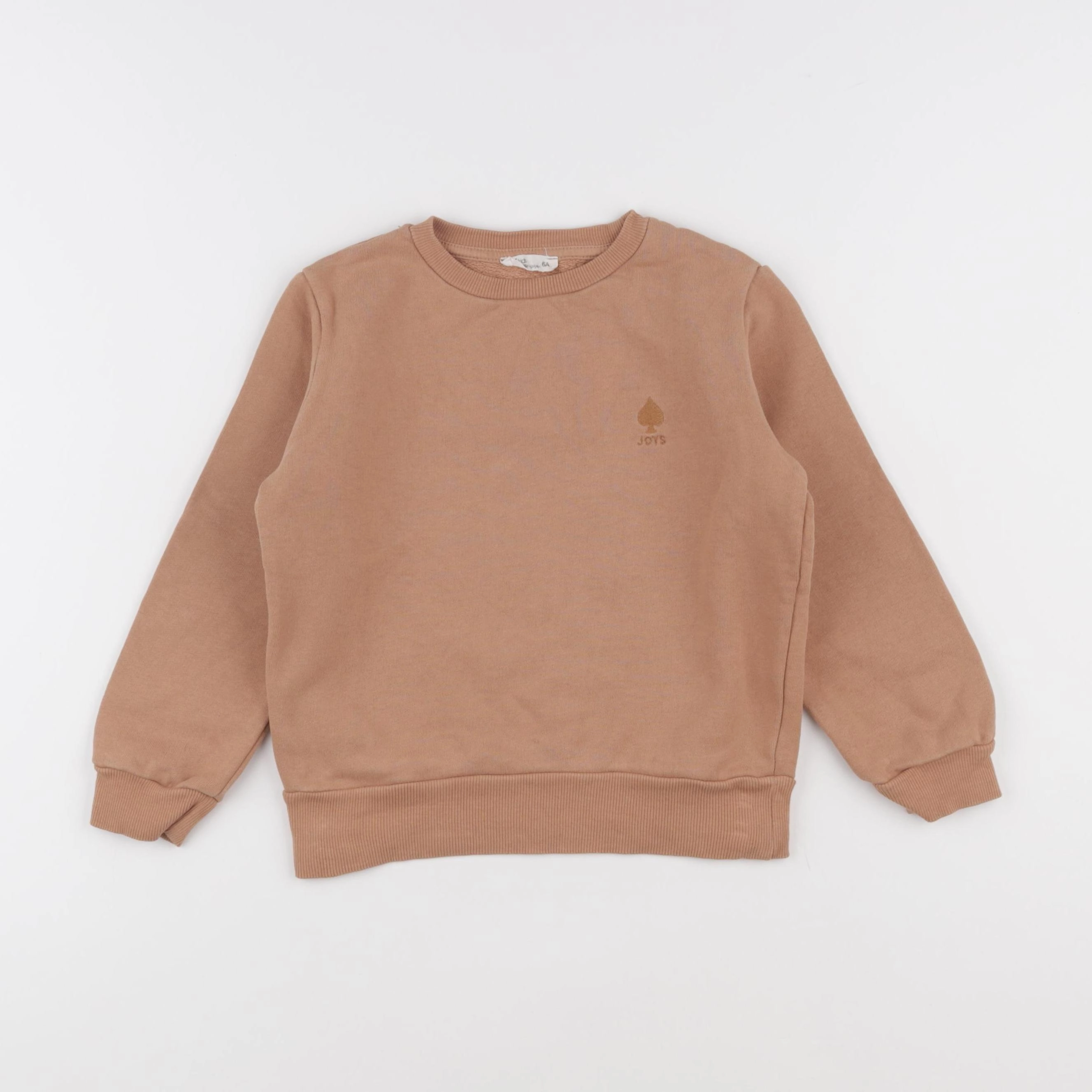Little Cigogne - sweat marron - 6 ans
